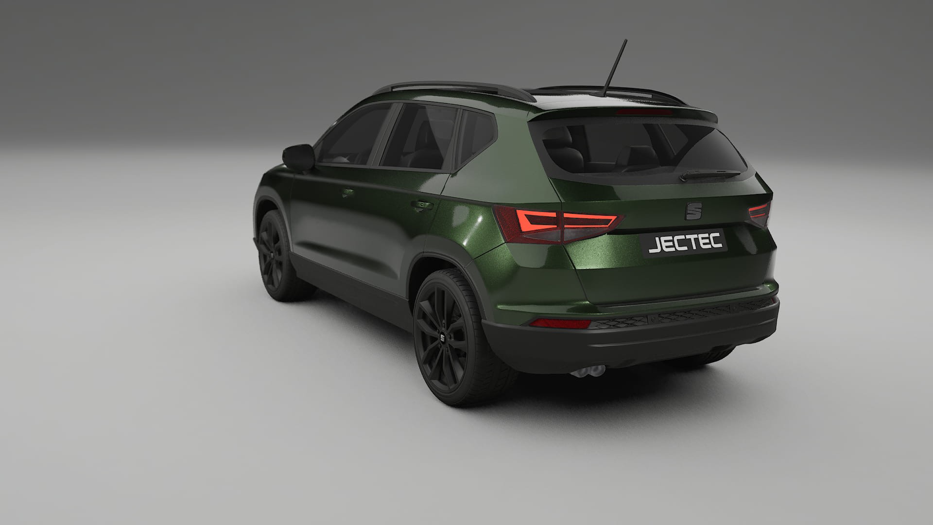 Seat Ateca KH7 TPU Lackskyddsfilm | LAGOON Färgskiftande PPF – Komplett Förskuret Kit