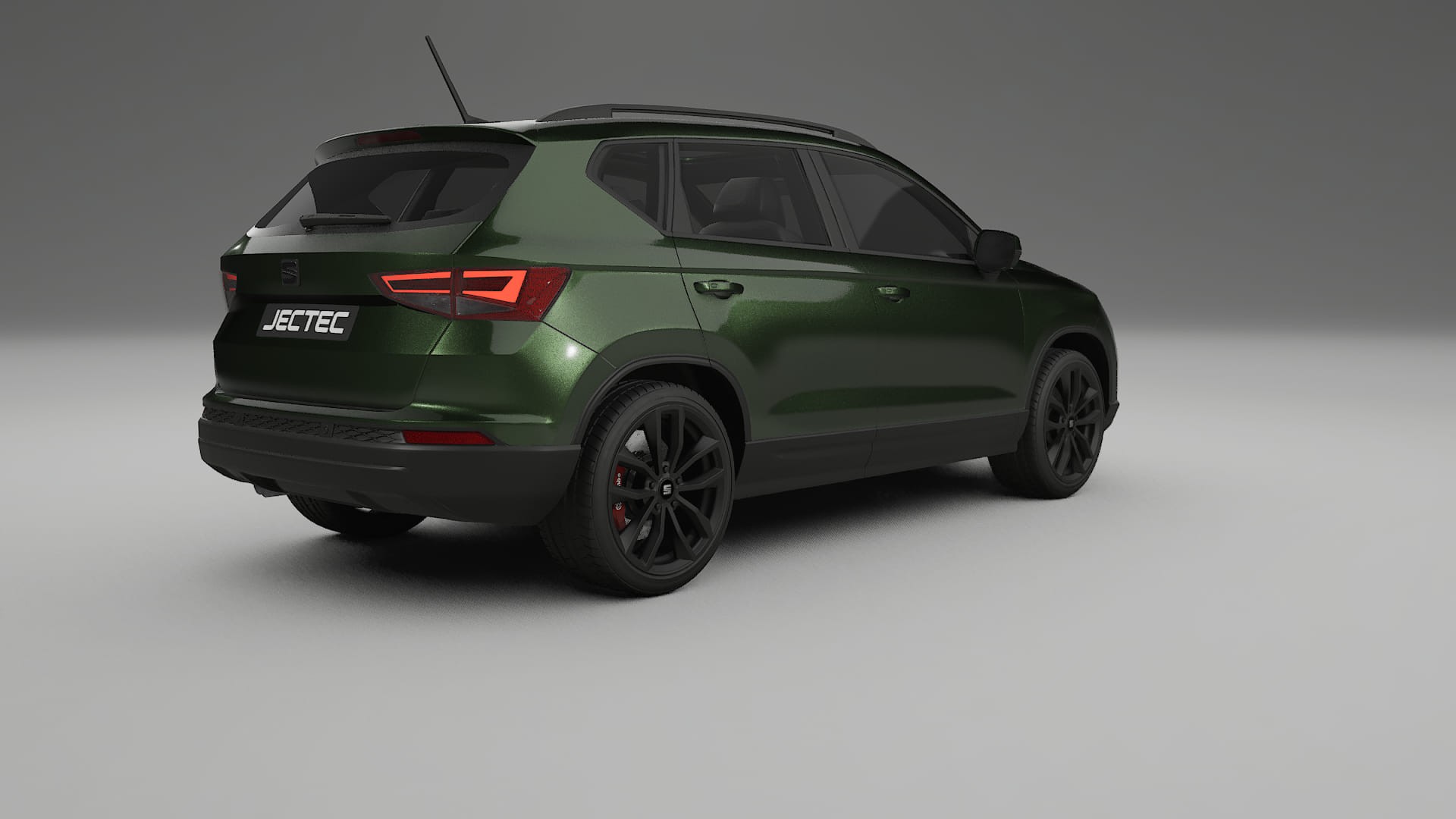 Seat Ateca KH7 TPU Lackskyddsfilm | LAGOON Färgskiftande PPF – Komplett Förskuret Kit