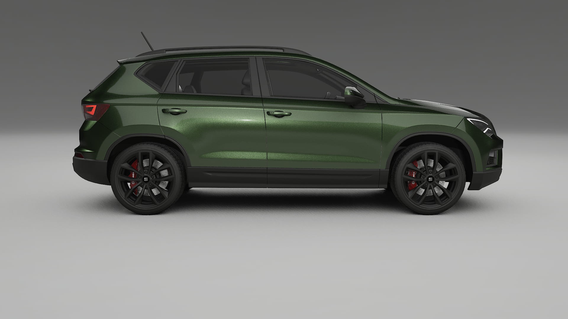 Seat Ateca KH7 TPU Lackskyddsfilm | LAGOON Färgskiftande PPF – Komplett Förskuret Kit