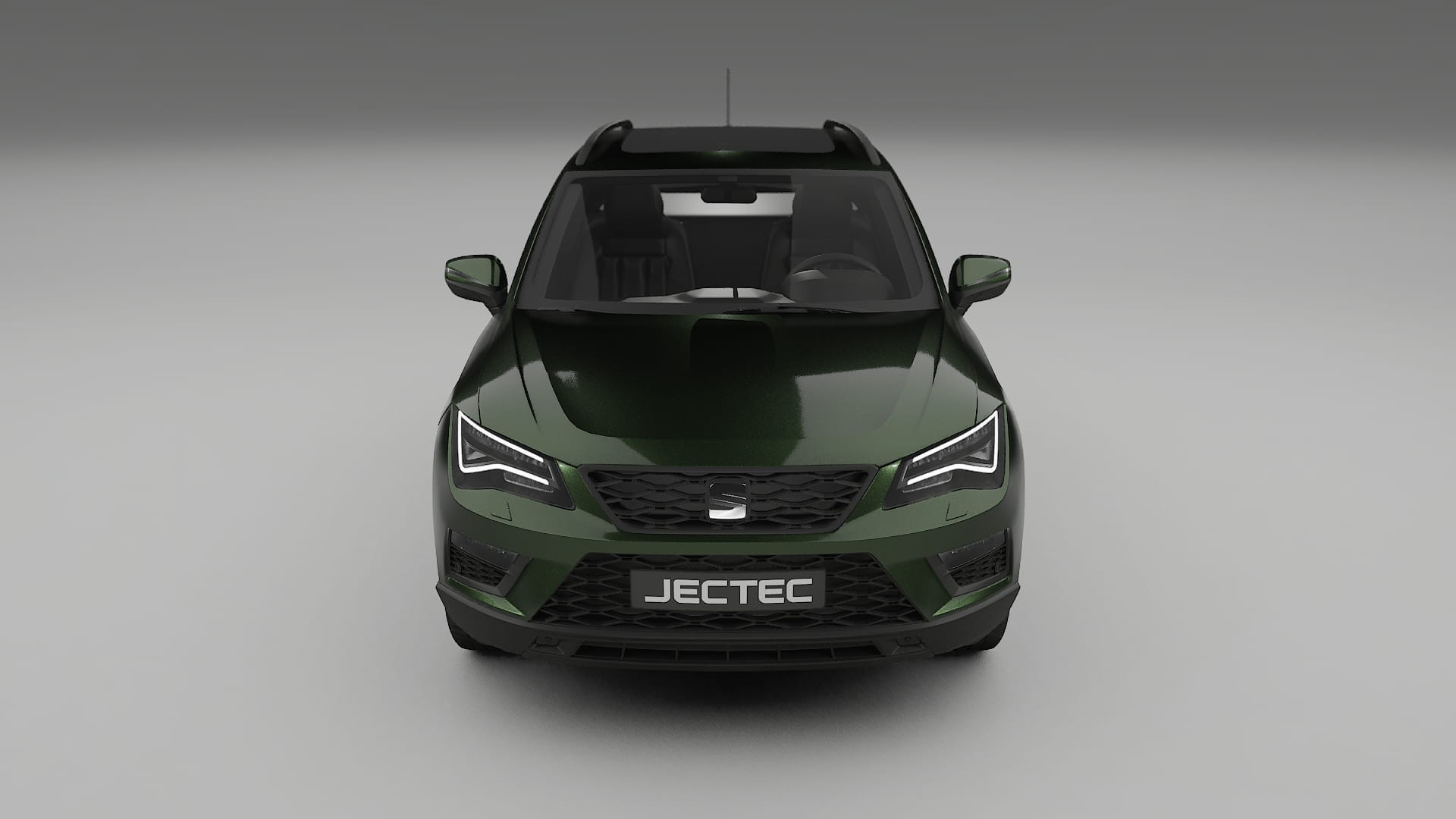 Seat Ateca KH7 TPU Lackskyddsfilm | LAGOON Färgskiftande PPF – Komplett Förskuret Kit