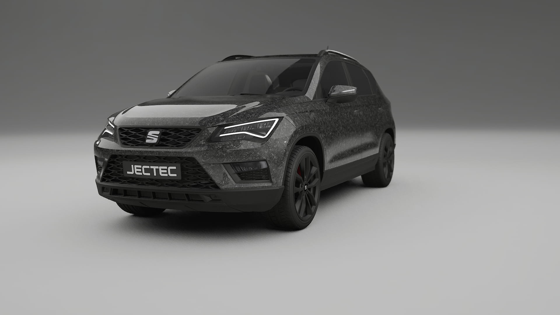 Seat Ateca KH7 TPU Lackskyddsfilm | FORGED S Färgskiftande PPF – Komplett Förskuret Kit 2