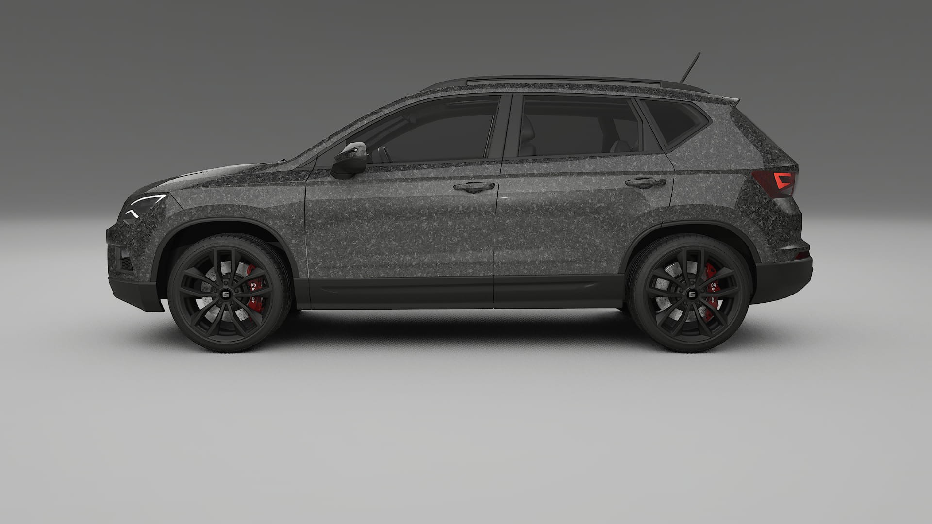 Seat Ateca KH7 TPU Lackskyddsfilm | FORGED S Färgskiftande PPF – Komplett Förskuret Kit