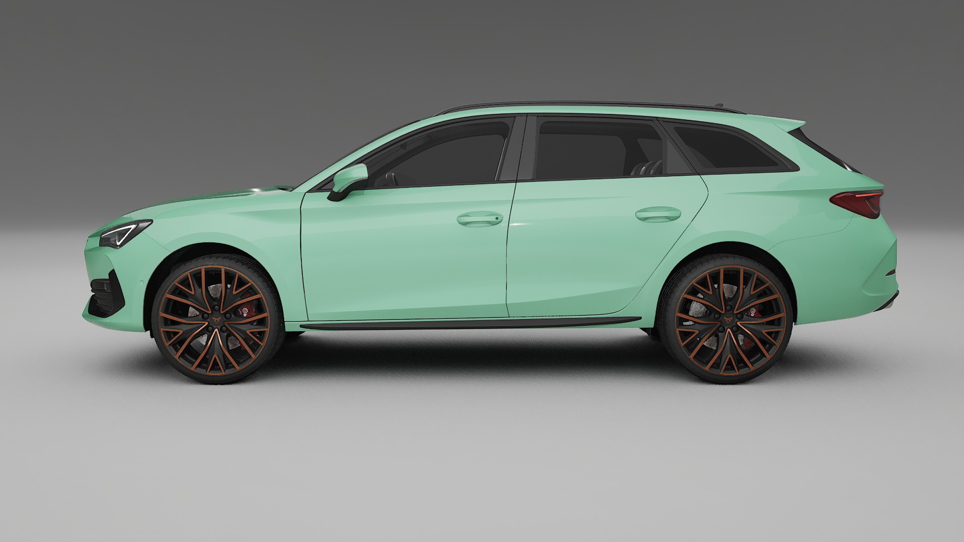 Seat Leon Cupra KL TPU Lackskyddsfilm | DUSTY Färgskiftande PPF – Komplett Förskuret Kit