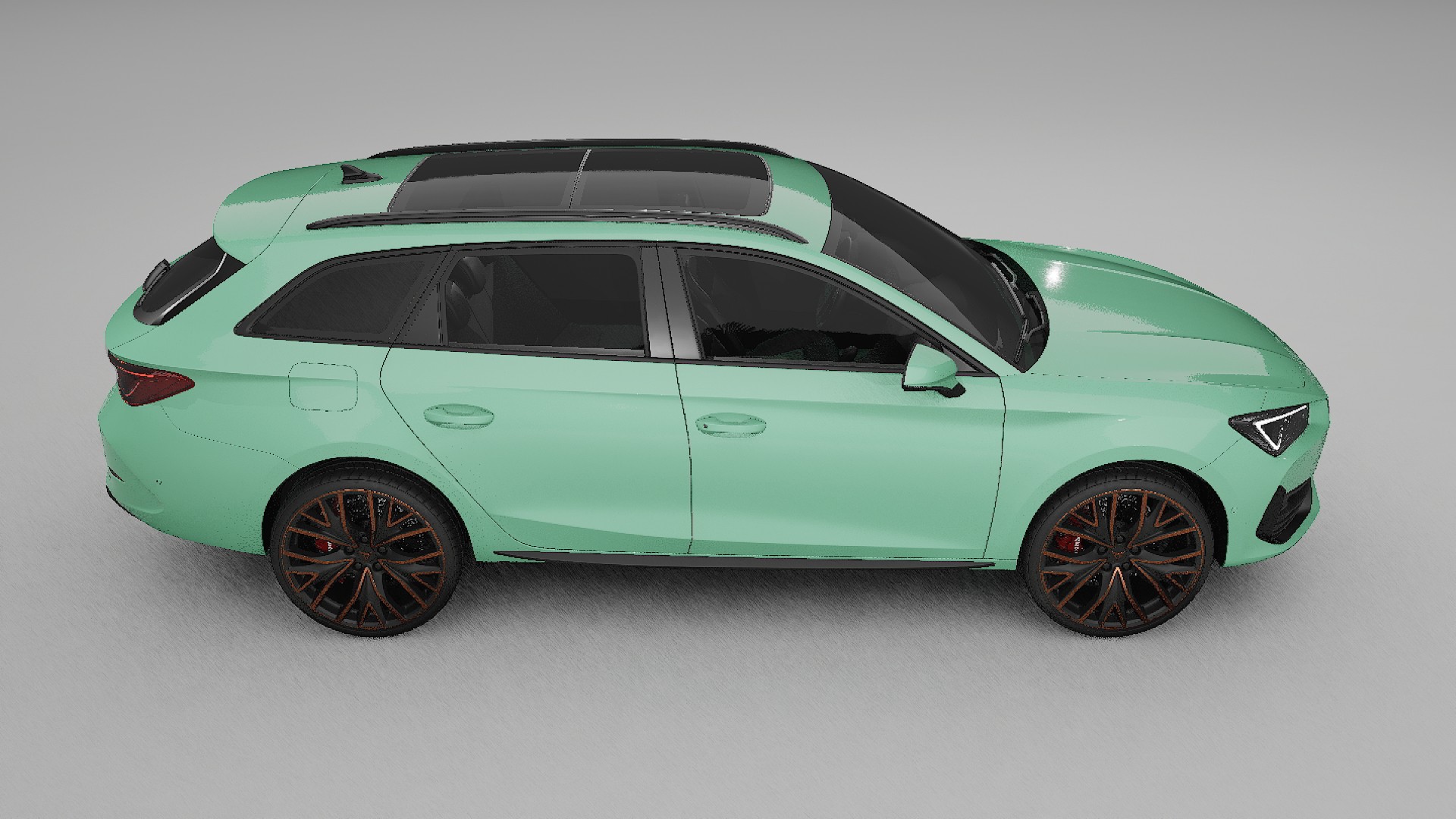 Seat Leon Cupra KL TPU Lackskyddsfilm | DUSTY Färgskiftande PPF – Komplett Förskuret Kit