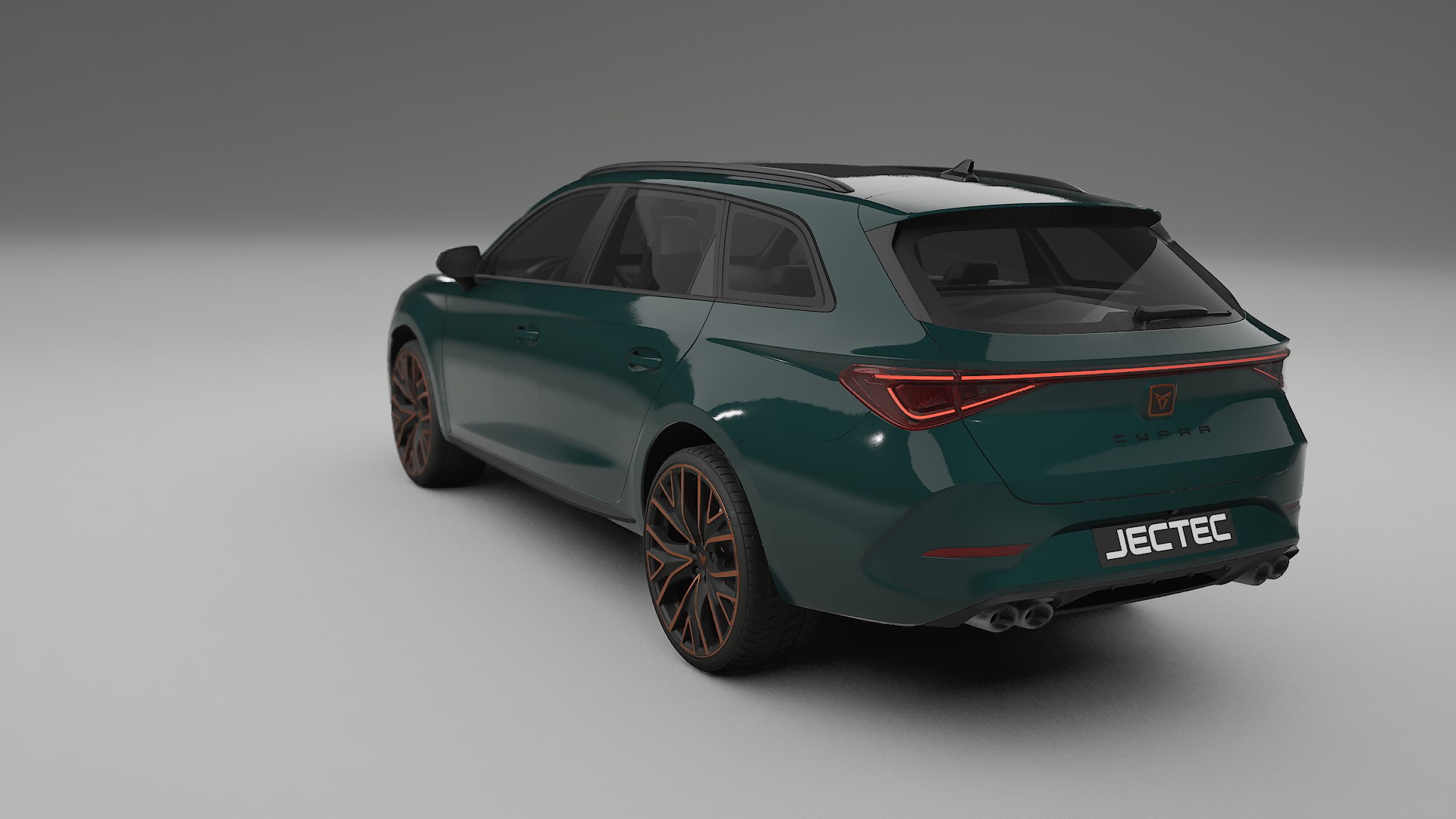 Seat Leon Cupra KL TPU Lackskyddsfilm | INFERNO Färgskiftande PPF – Komplett Förskuret Kit