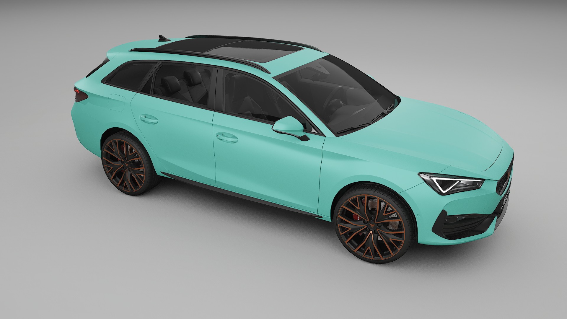 Seat Leon Cupra KL TPU Lackskyddsfilm | FROST Färgskiftande PPF – Komplett Förskuret Kit
