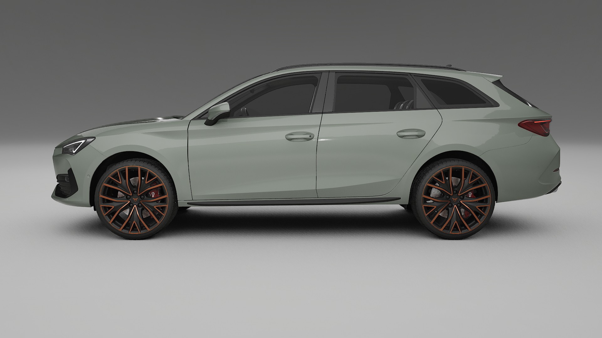 Seat Leon Cupra KL TPU Lackskyddsfilm | SLATE Färgskiftande PPF – Komplett Förskuret Kit