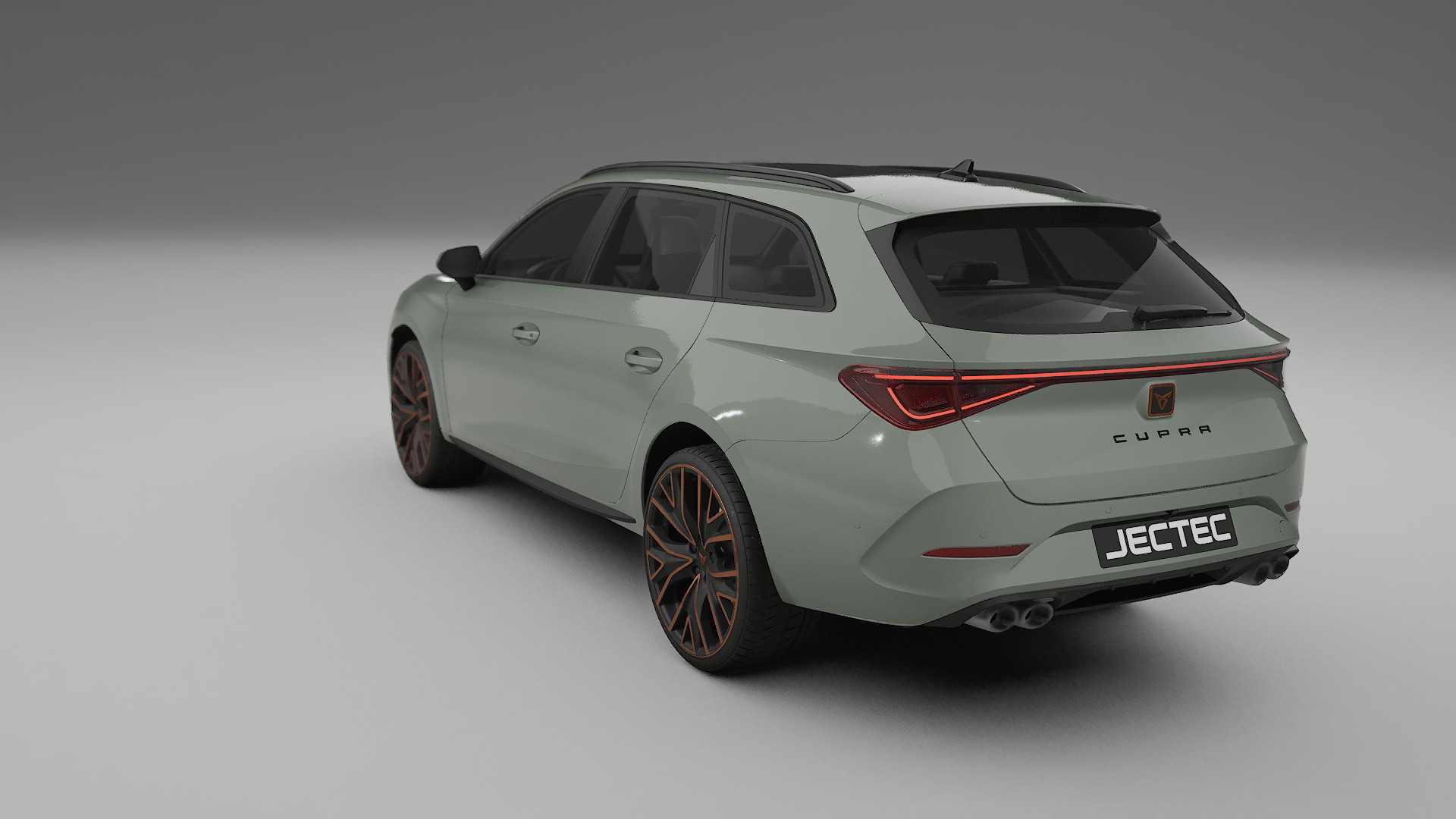 Seat Leon Cupra KL TPU Lackskyddsfilm | SLATE Färgskiftande PPF – Komplett Förskuret Kit