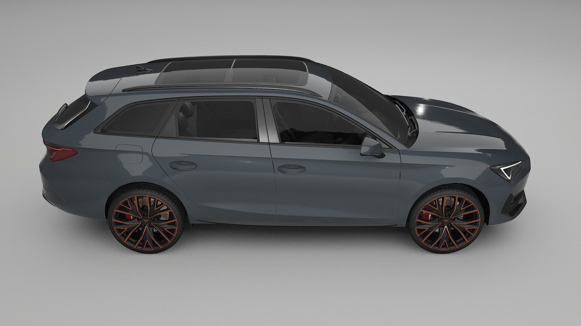 Seat Leon Cupra KL TPU Lackskyddsfilm | GRANITE Färgskiftande PPF – Komplett Förskuret Kit