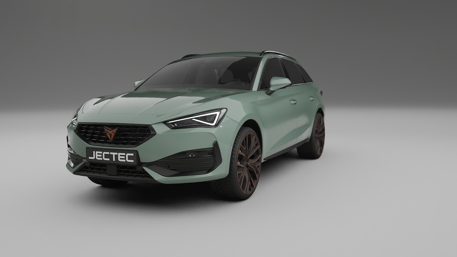 Seat Leon Cupra KL TPU Lackskyddsfilm | CINDER Färgskiftande PPF – Komplett Förskuret Kit