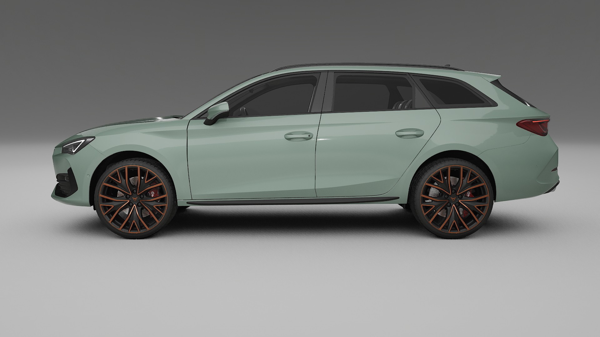 Seat Leon Cupra KL TPU Lackskyddsfilm | CINDER Färgskiftande PPF – Komplett Förskuret Kit