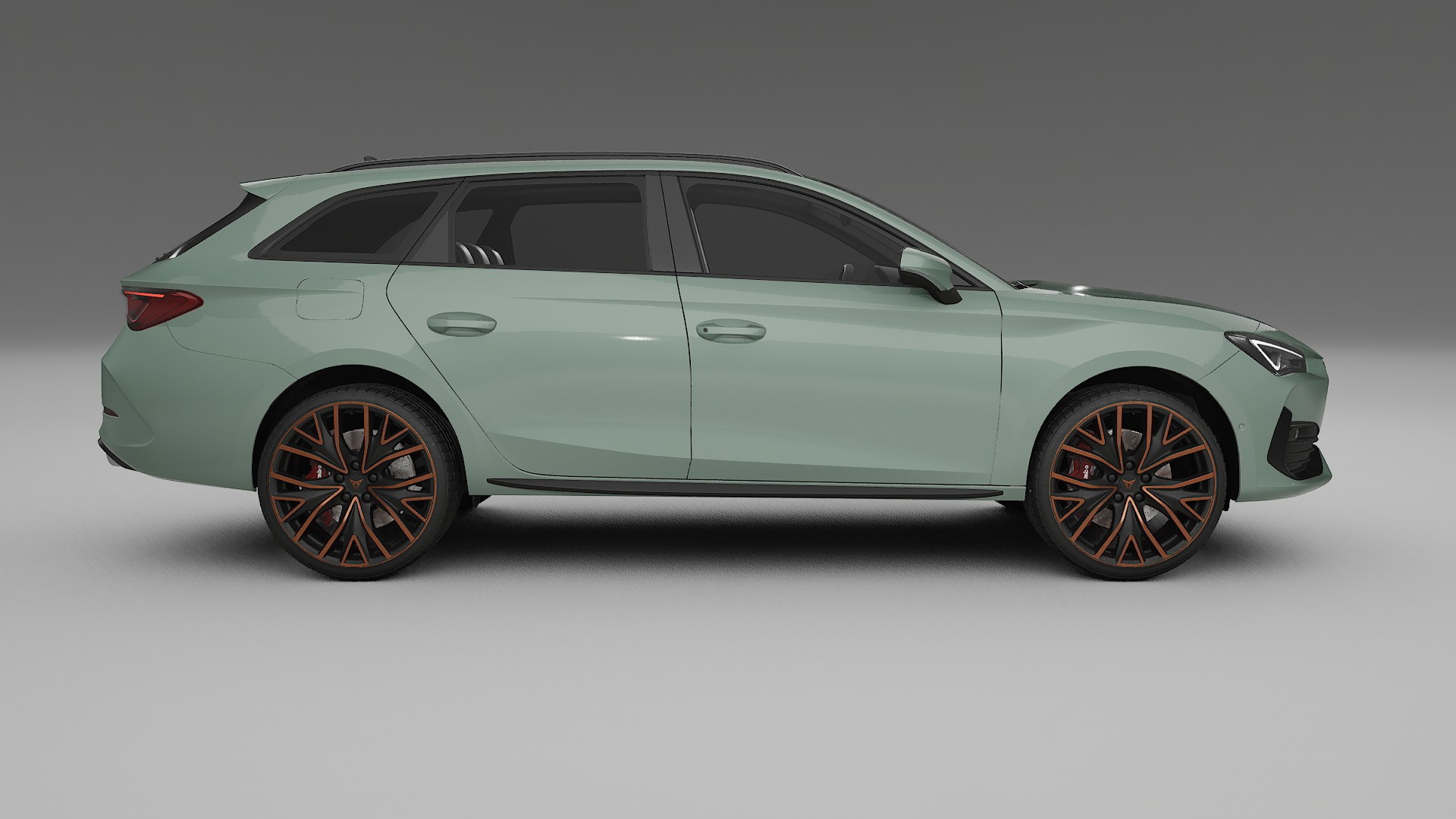 Seat Leon Cupra KL TPU Lackskyddsfilm | CINDER Färgskiftande PPF – Komplett Förskuret Kit