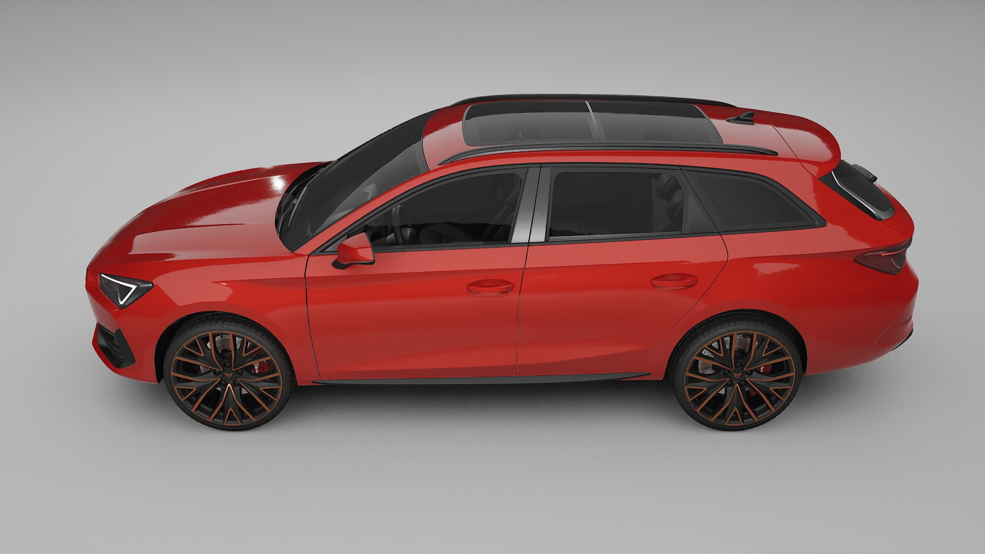 Seat Leon Cupra KL TPU Lackskyddsfilm | BLAZE Färgskiftande PPF – Komplett Förskuret Kit