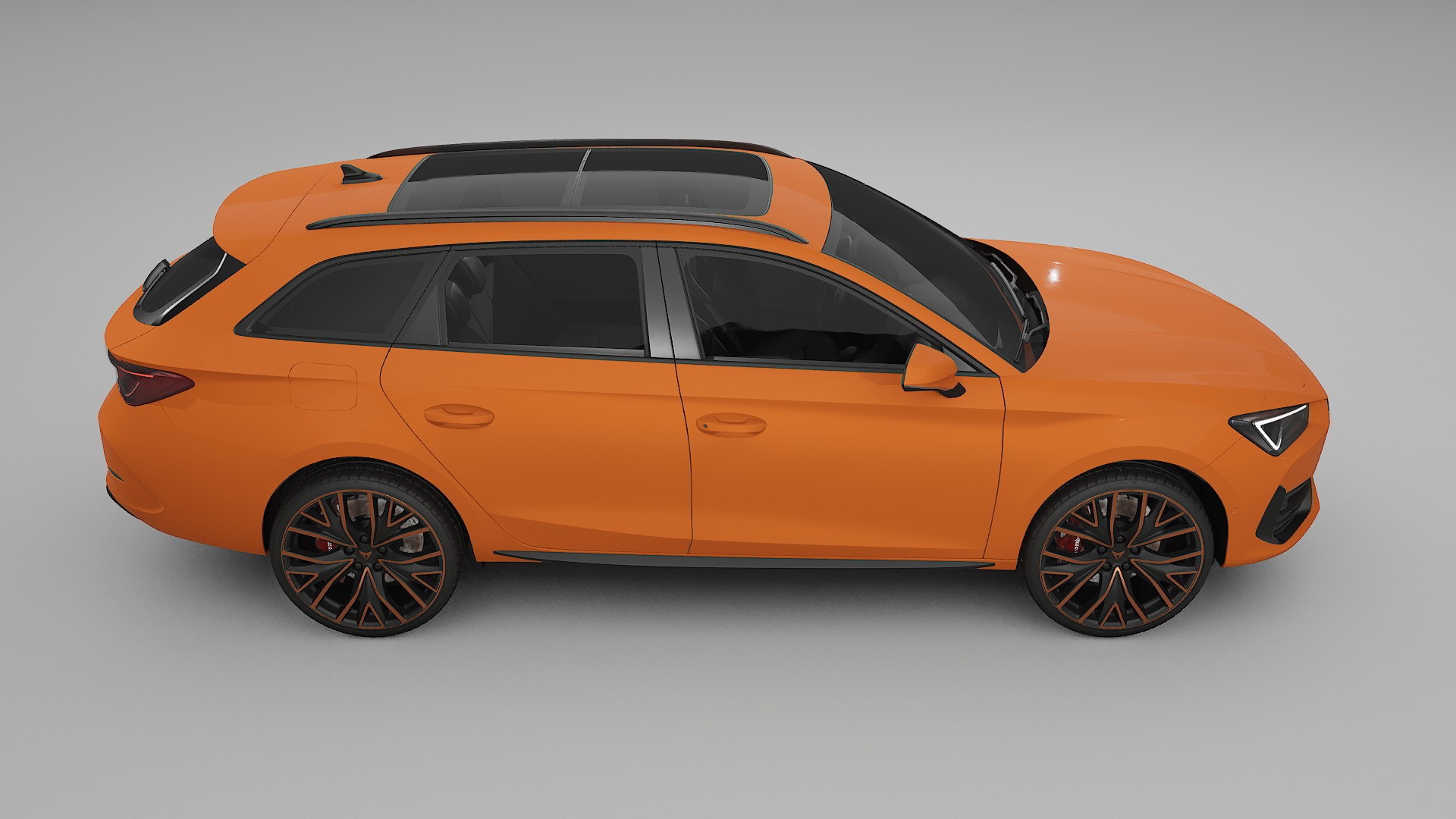 Seat Leon Cupra KL TPU Lackskyddsfilm | ROCKET Färgskiftande PPF – Komplett Förskuret Kit