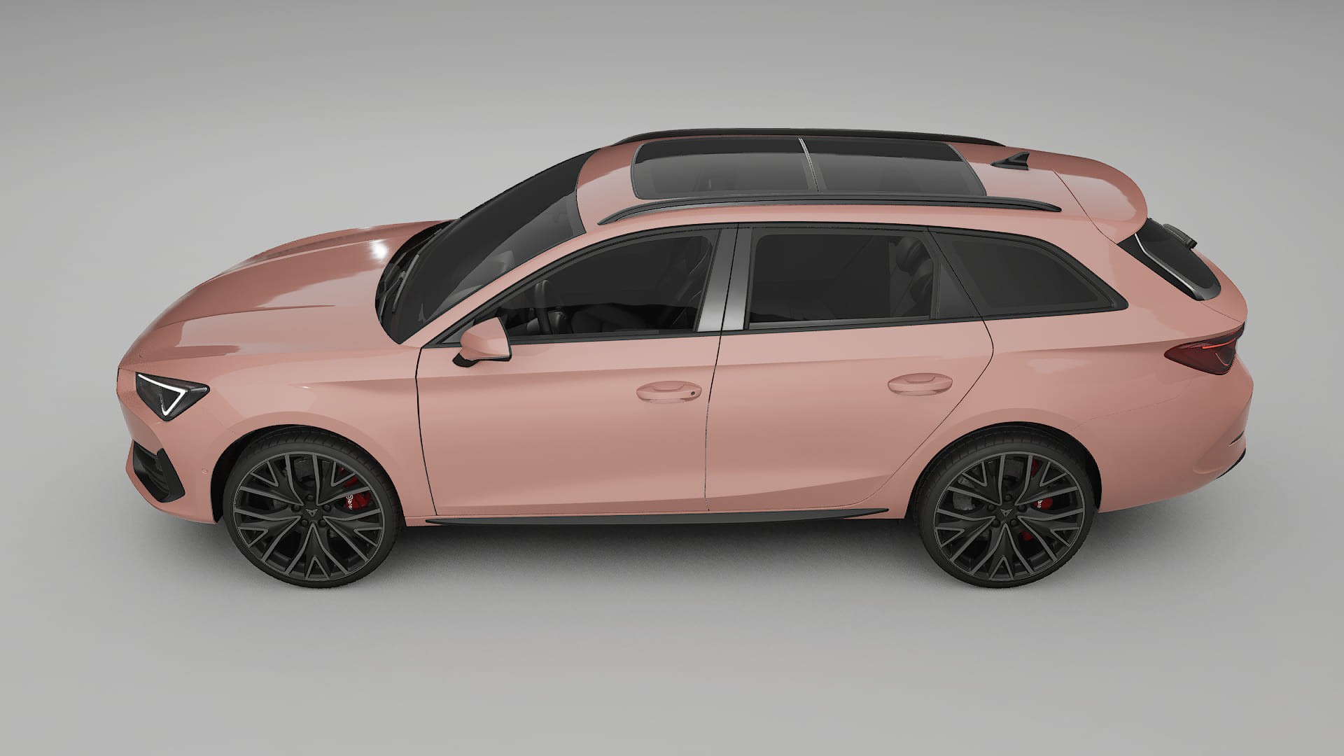 Seat Leon Cupra KL TPU Lackskyddsfilm | BLUSH Färgskiftande PPF – Komplett Förskuret Kit