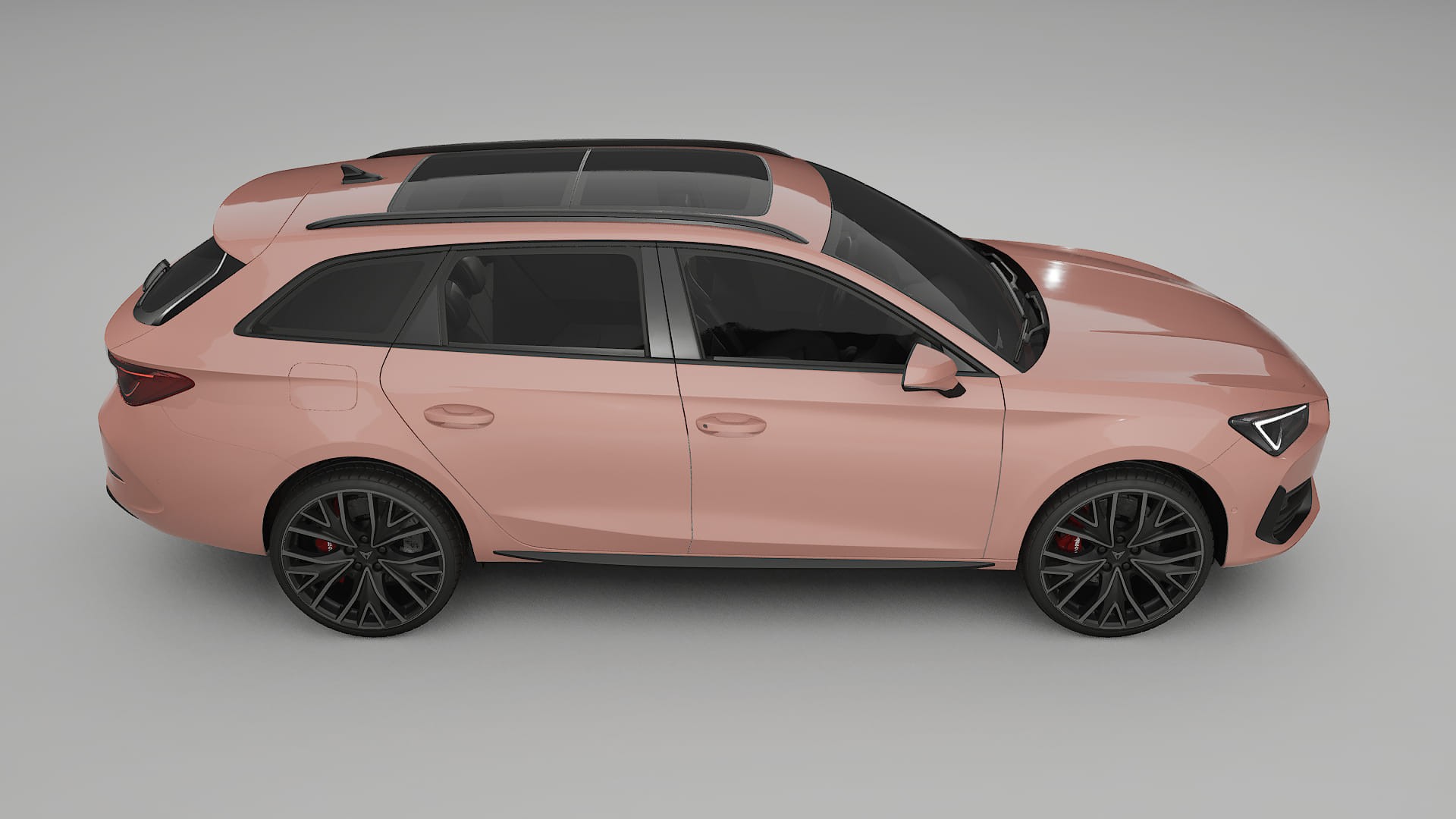 Seat Leon Cupra KL TPU Lackskyddsfilm | BLUSH Färgskiftande PPF – Komplett Förskuret Kit
