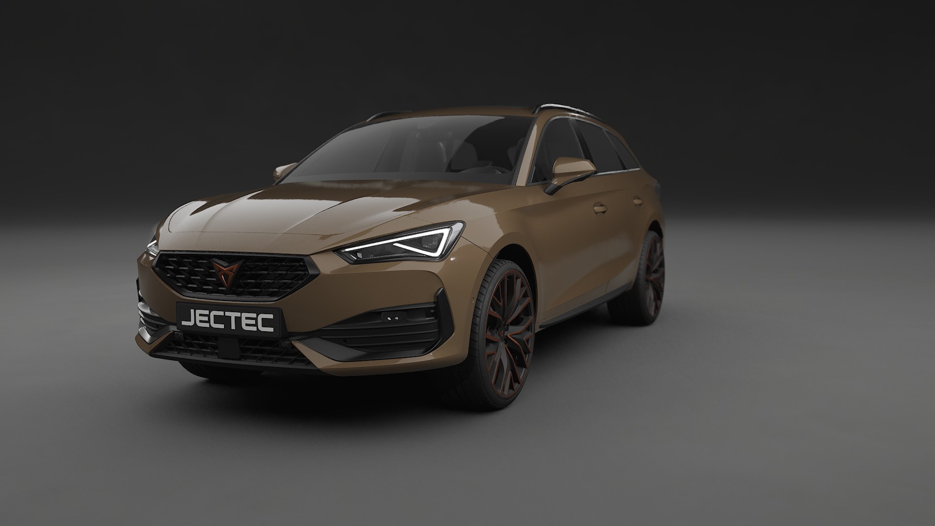 Seat Leon Cupra KL TPU Lackskyddsfilm | SAHARA Färgskiftande PPF – Komplett Förskuret Kit