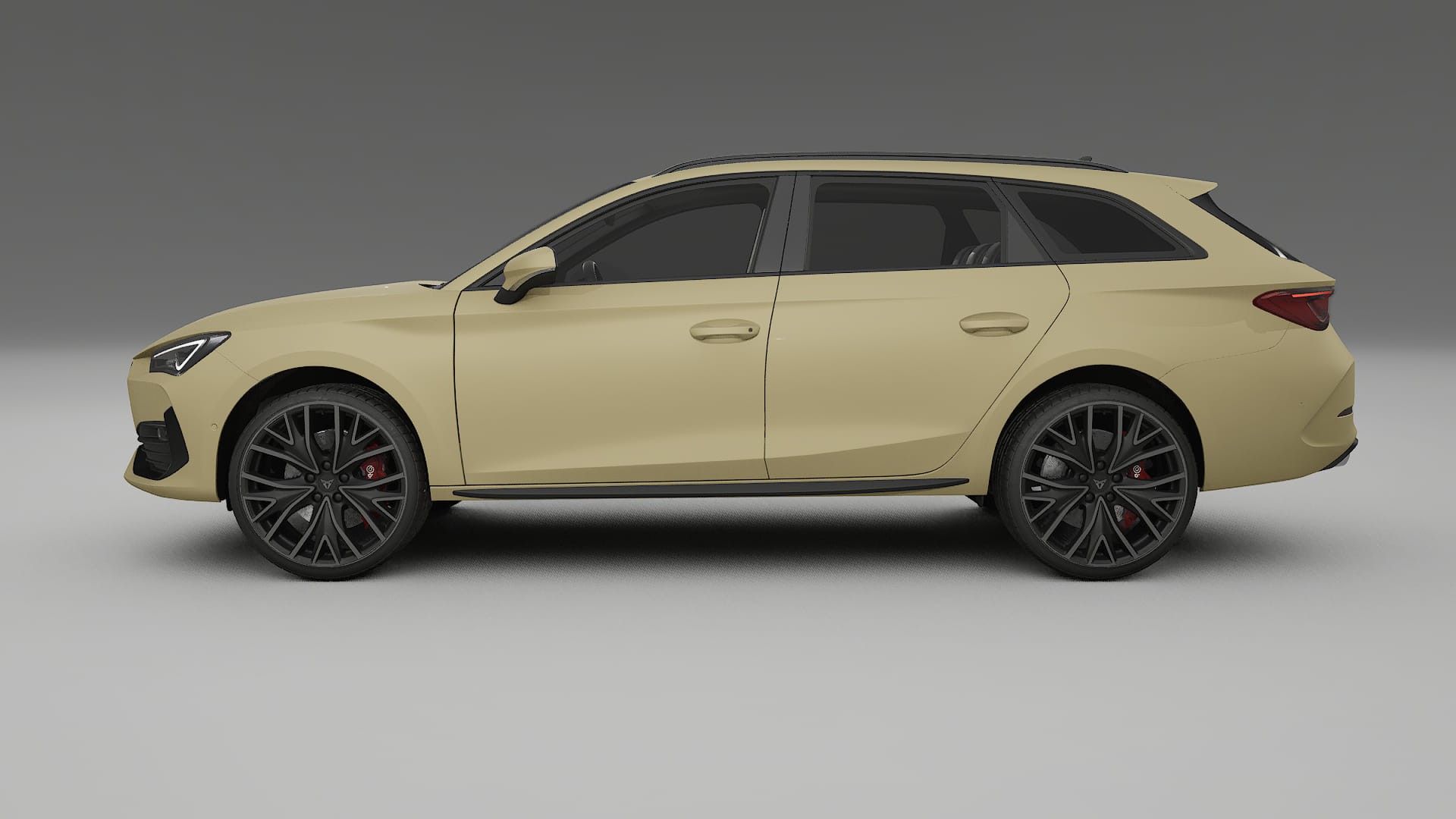 Seat Leon Cupra KL TPU Lackskyddsfilm | SAND Färgskiftande PPF – Komplett Förskuret Kit