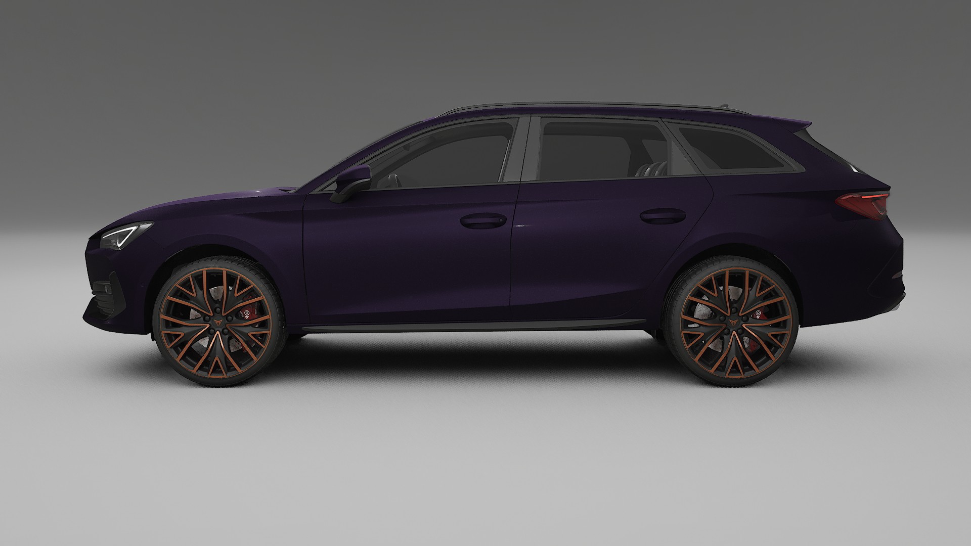 Seat Leon Cupra KL TPU Lackskyddsfilm | VIOLET Färgskiftande PPF – Komplett Förskuret Kit