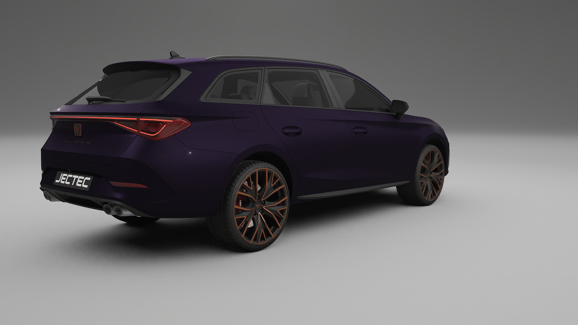 Seat Leon Cupra KL TPU Lackskyddsfilm | VIOLET Färgskiftande PPF – Komplett Förskuret Kit