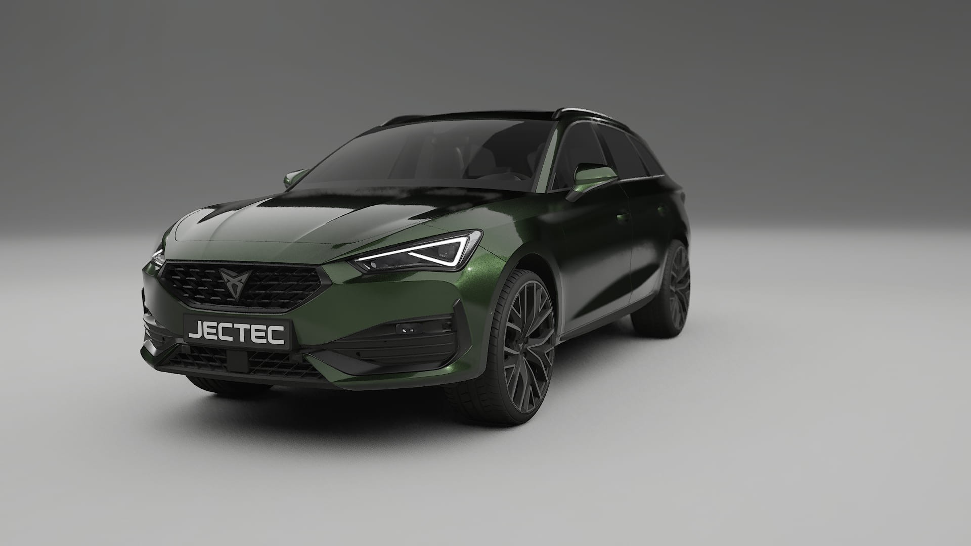 Seat Leon Cupra KL TPU Lackskyddsfilm | LAGOON Färgskiftande PPF – Komplett Förskuret Kit