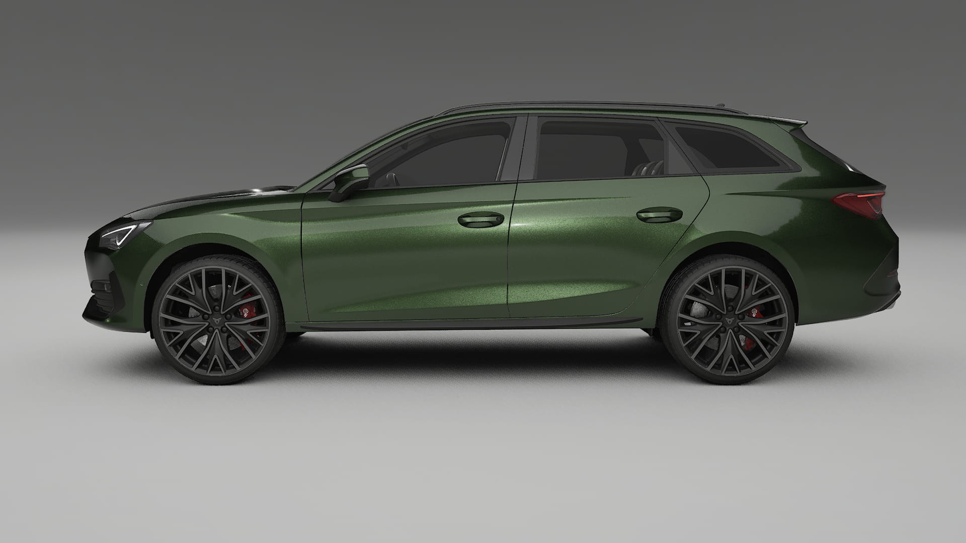 Seat Leon Cupra KL TPU Lackskyddsfilm | LAGOON Färgskiftande PPF – Komplett Förskuret Kit