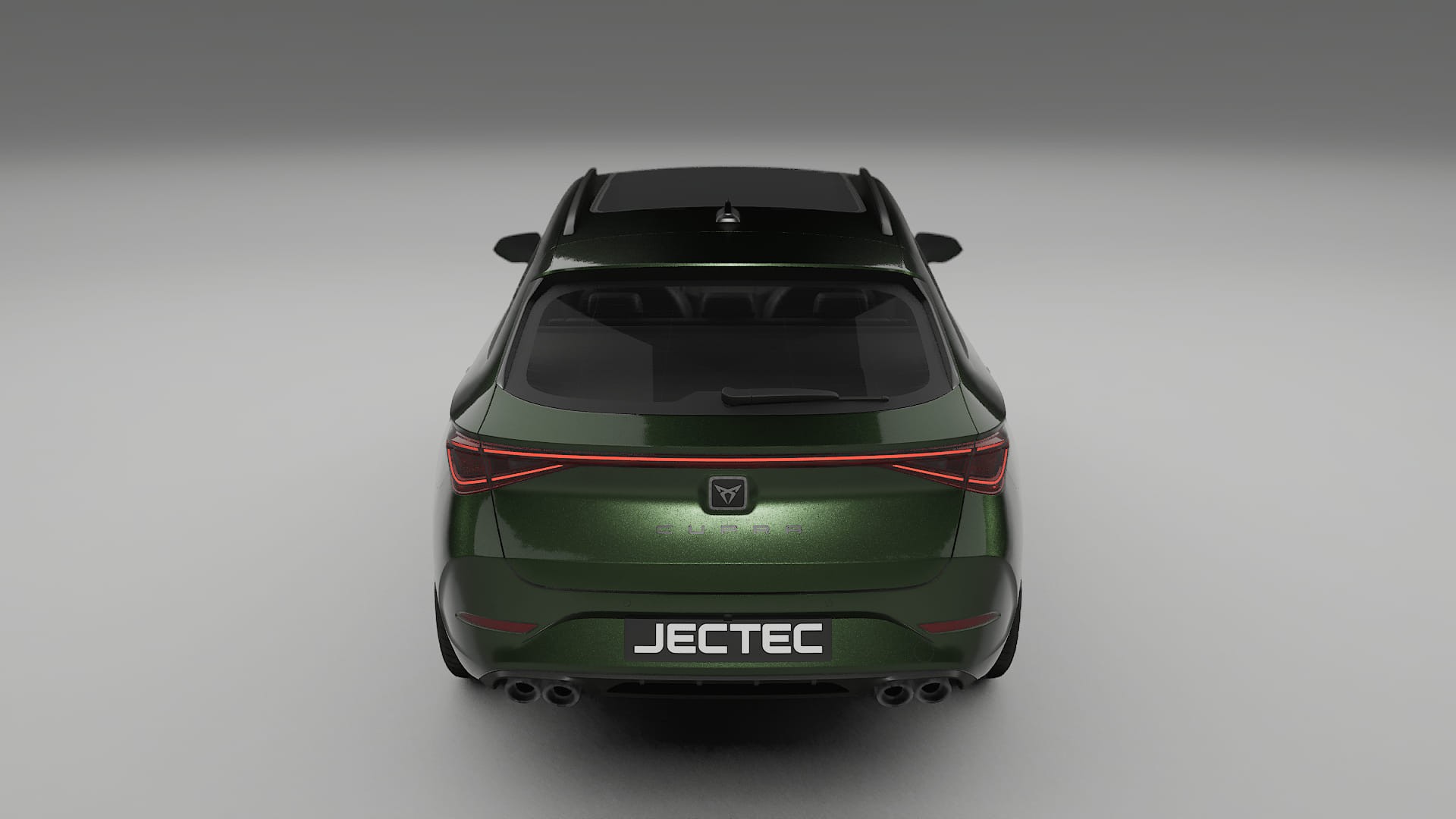 Seat Leon Cupra KL TPU Lackskyddsfilm | LAGOON Färgskiftande PPF – Komplett Förskuret Kit