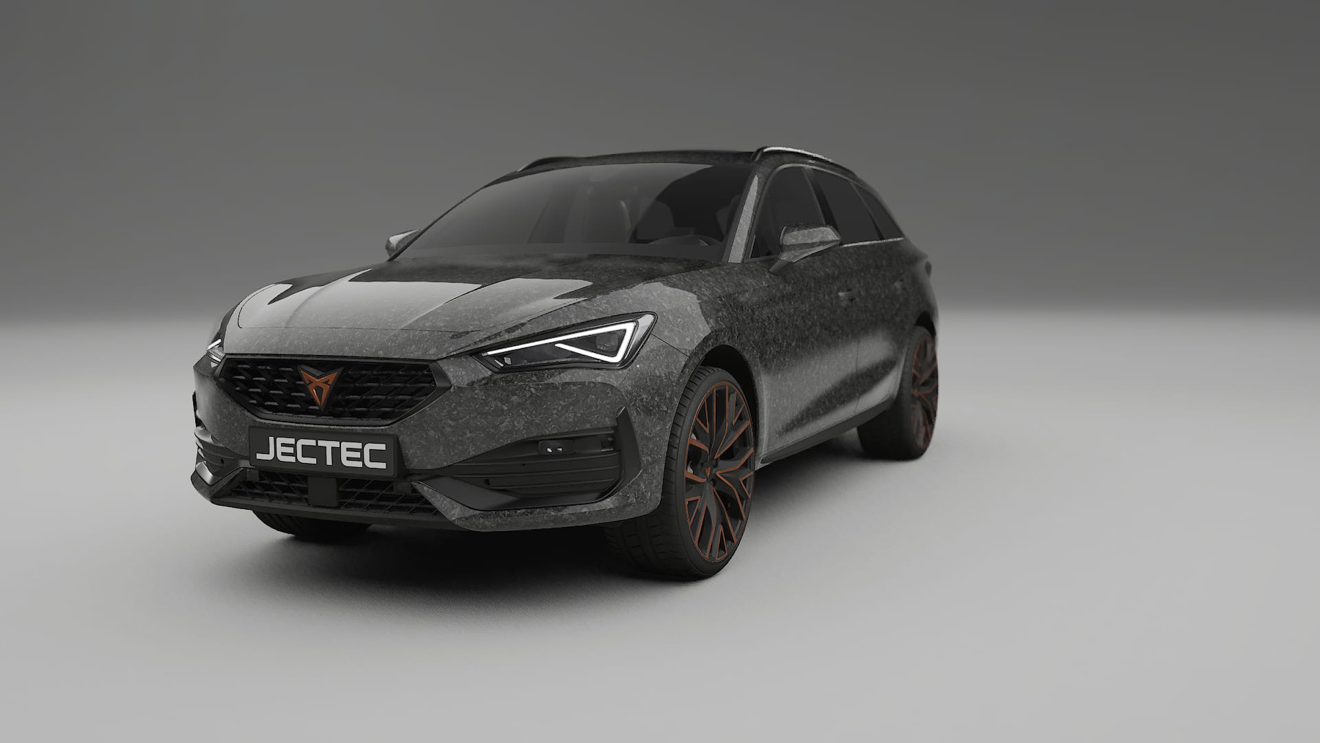 Seat Leon Cupra KL TPU Lackskyddsfilm | FORGED S Färgskiftande PPF – Komplett Förskuret Kit