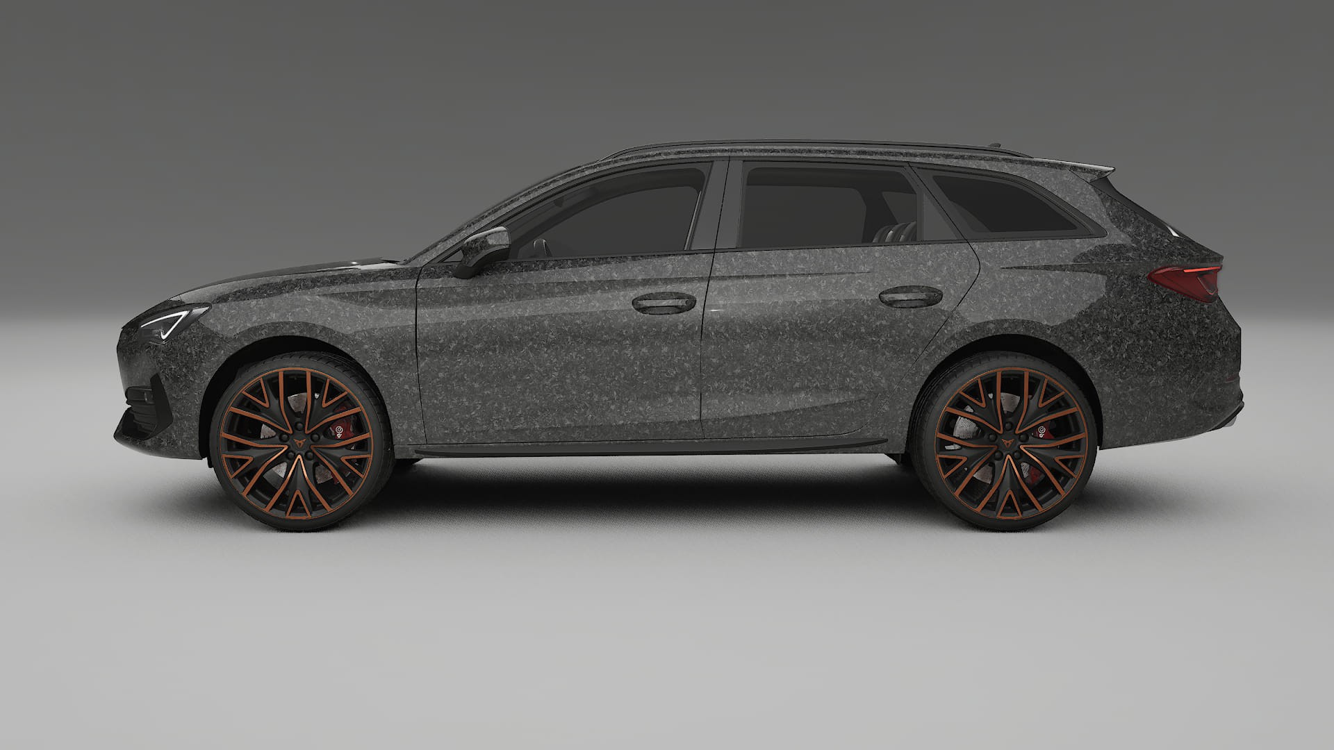 Seat Leon Cupra KL TPU Lackskyddsfilm | FORGED S Färgskiftande PPF – Komplett Förskuret Kit