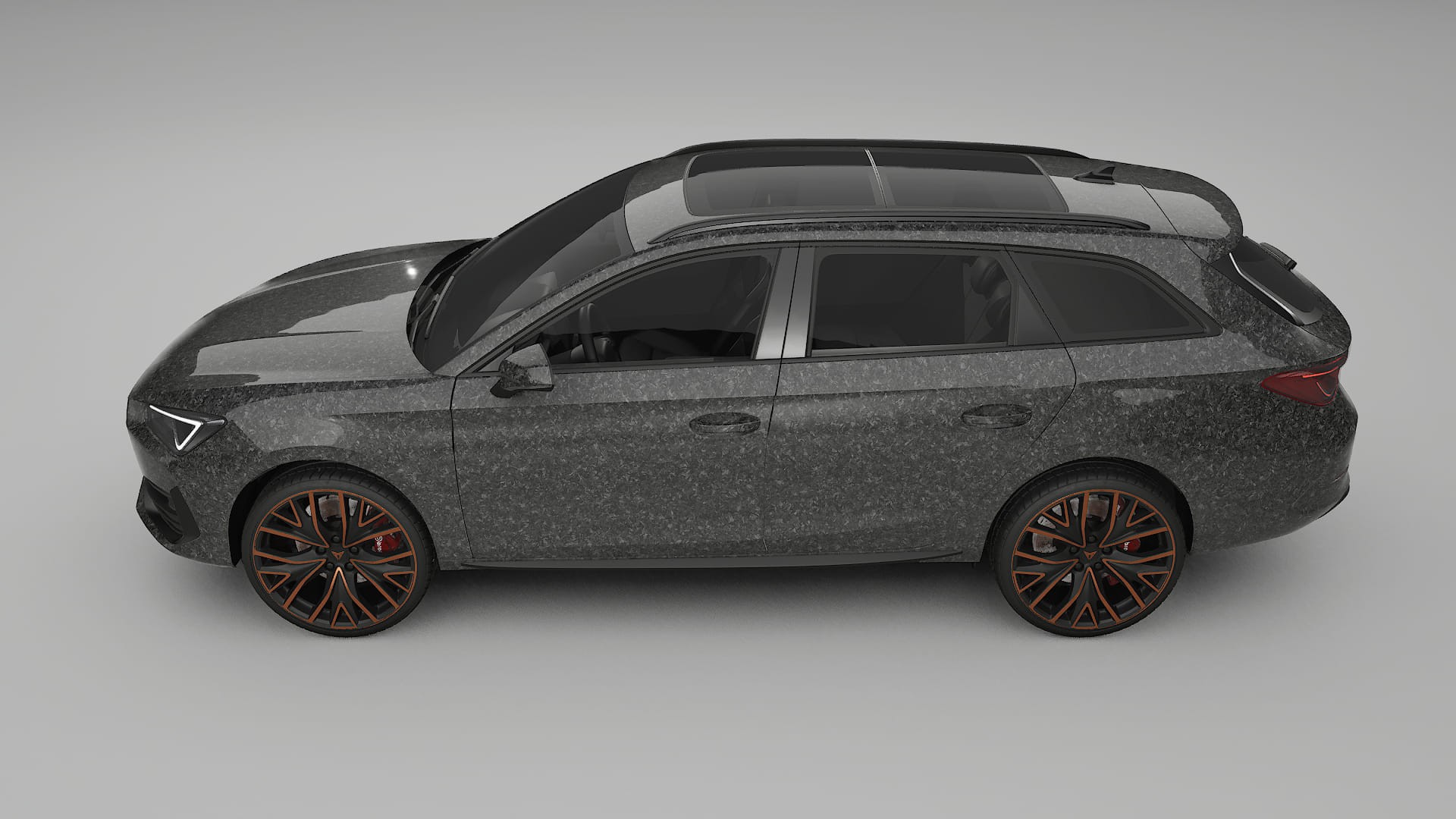 Seat Leon Cupra KL TPU Lackskyddsfilm | FORGED S Färgskiftande PPF – Komplett Förskuret Kit