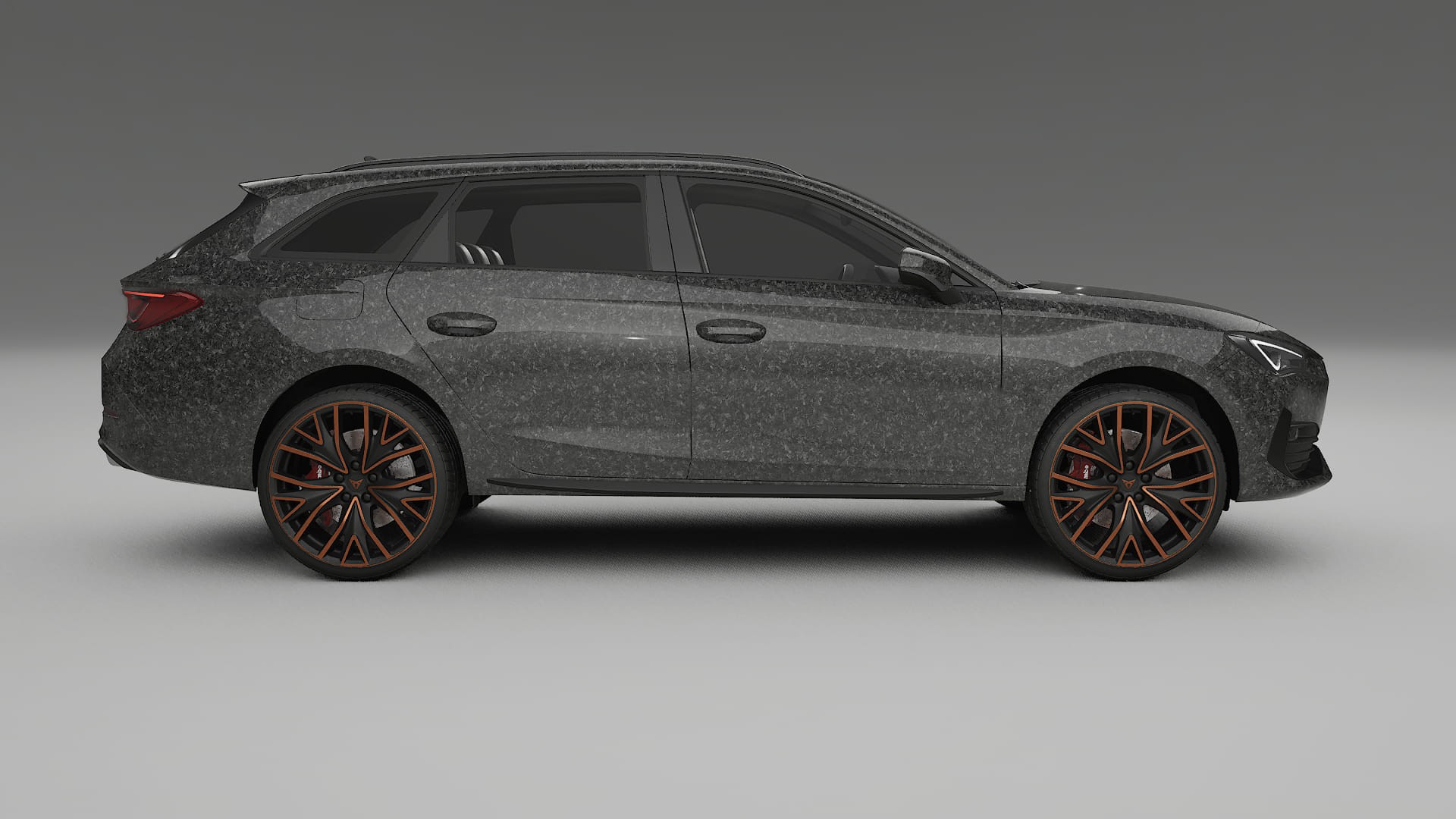 Seat Leon Cupra KL TPU Lackskyddsfilm | FORGED S Färgskiftande PPF – Komplett Förskuret Kit