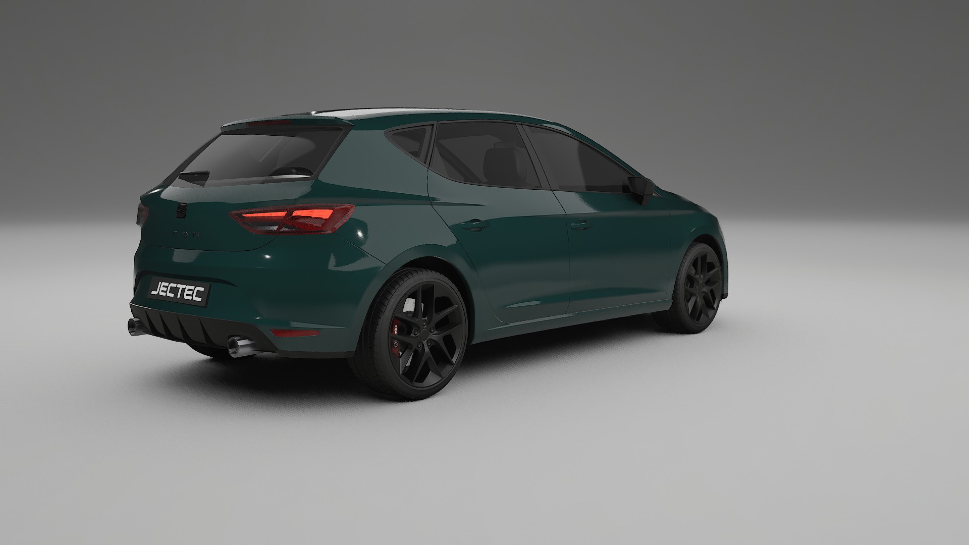 Seat Leon FR 5F TPU Lackskyddsfilm | INFERNO Färgskiftande PPF – Komplett Förskuret Kit