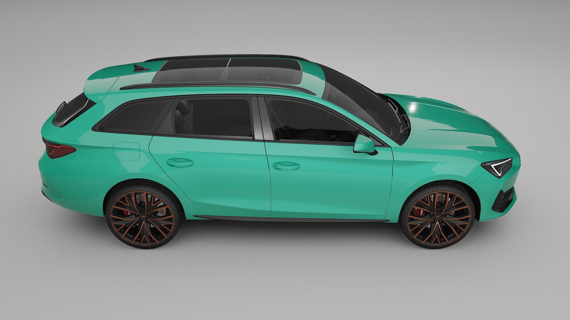 Seat Leon FR 5F TPU Lackskyddsfilm | JEWEL Färgskiftande PPF – Komplett Förskuret Kit