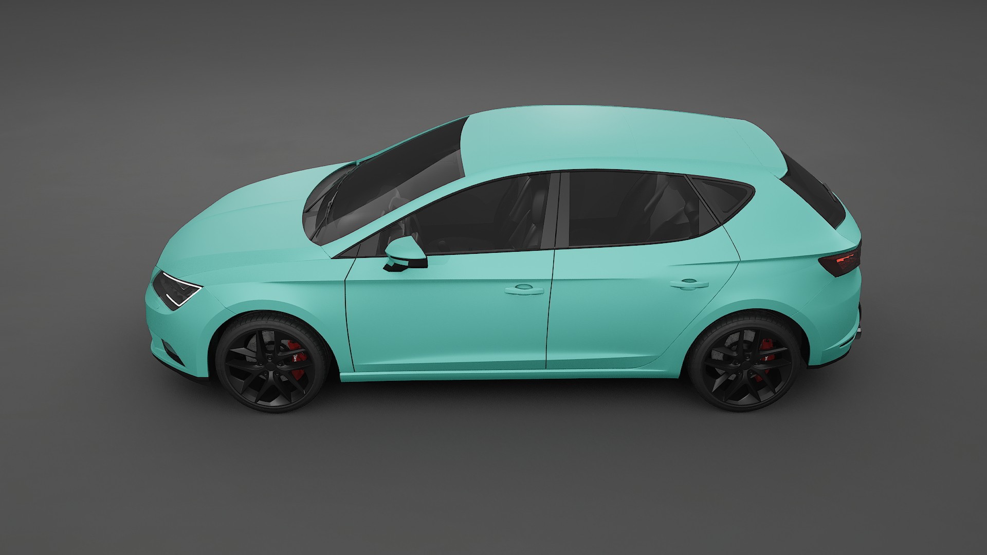 Seat Leon FR 5F TPU Lackskyddsfilm | FROST Färgskiftande PPF – Komplett Förskuret Kit