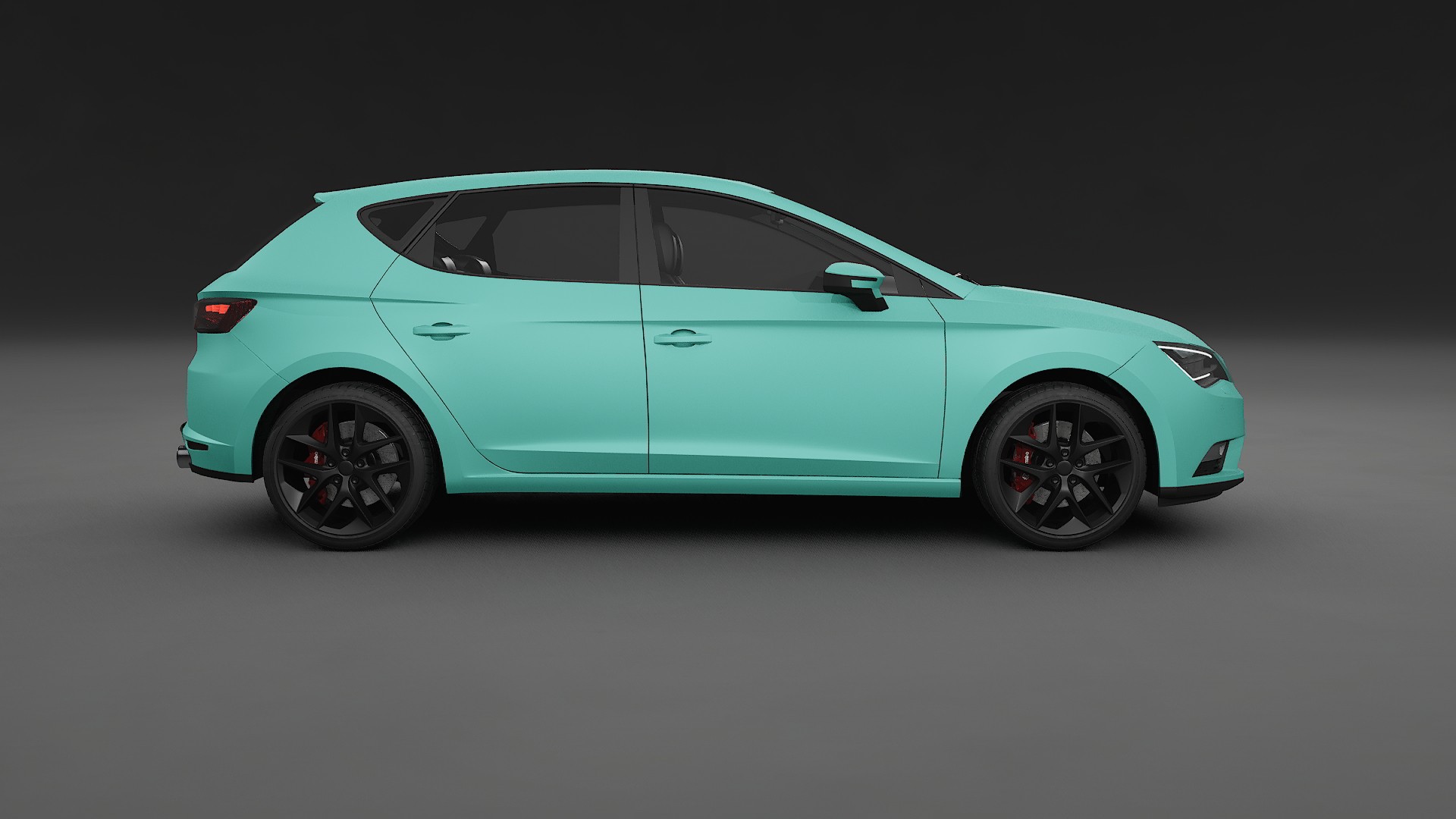 Seat Leon FR 5F TPU Lackskyddsfilm | FROST Färgskiftande PPF – Komplett Förskuret Kit