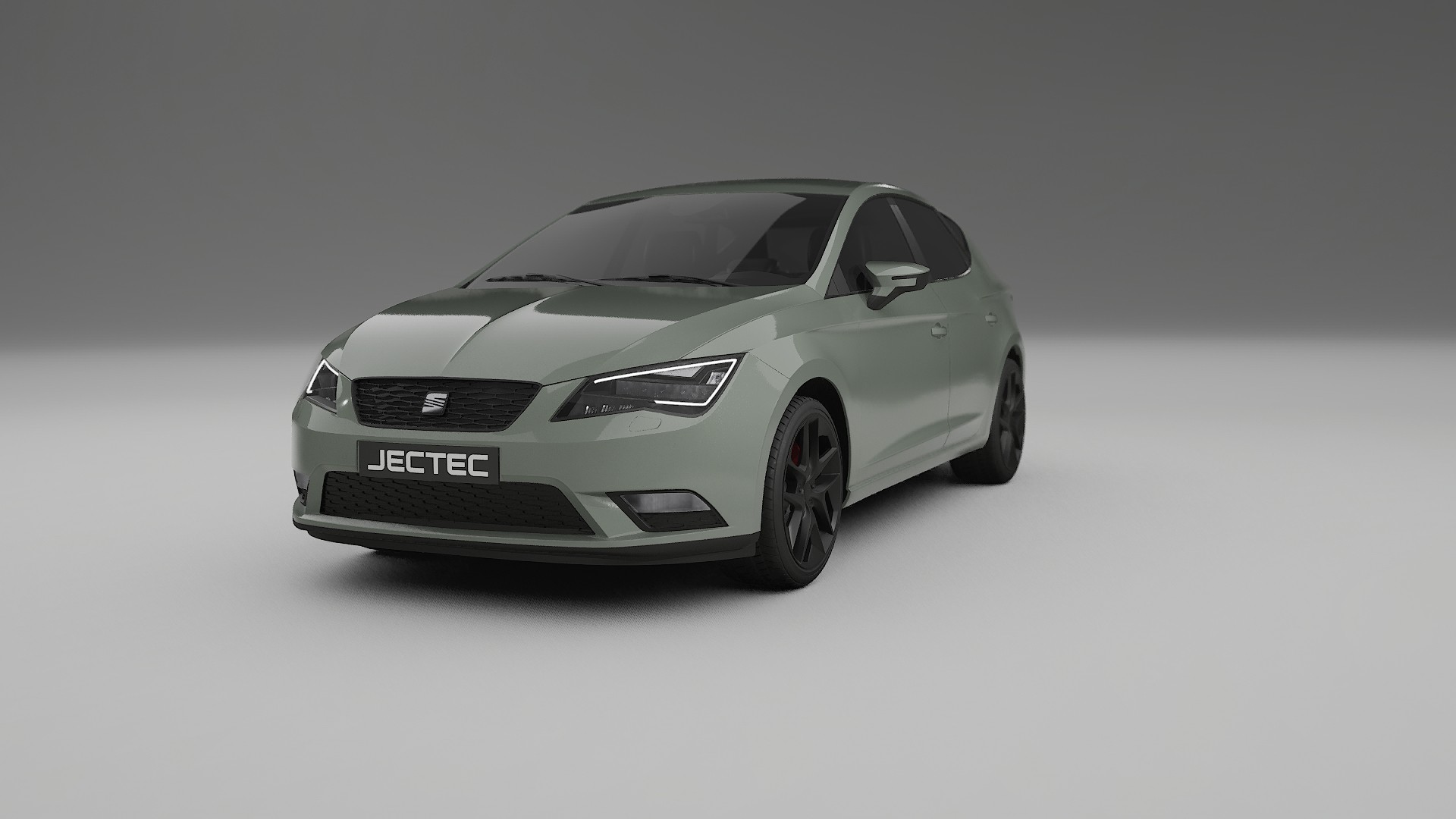 Seat Leon FR 5F TPU Lackskyddsfilm | SLATE Färgskiftande PPF – Komplett Förskuret Kit