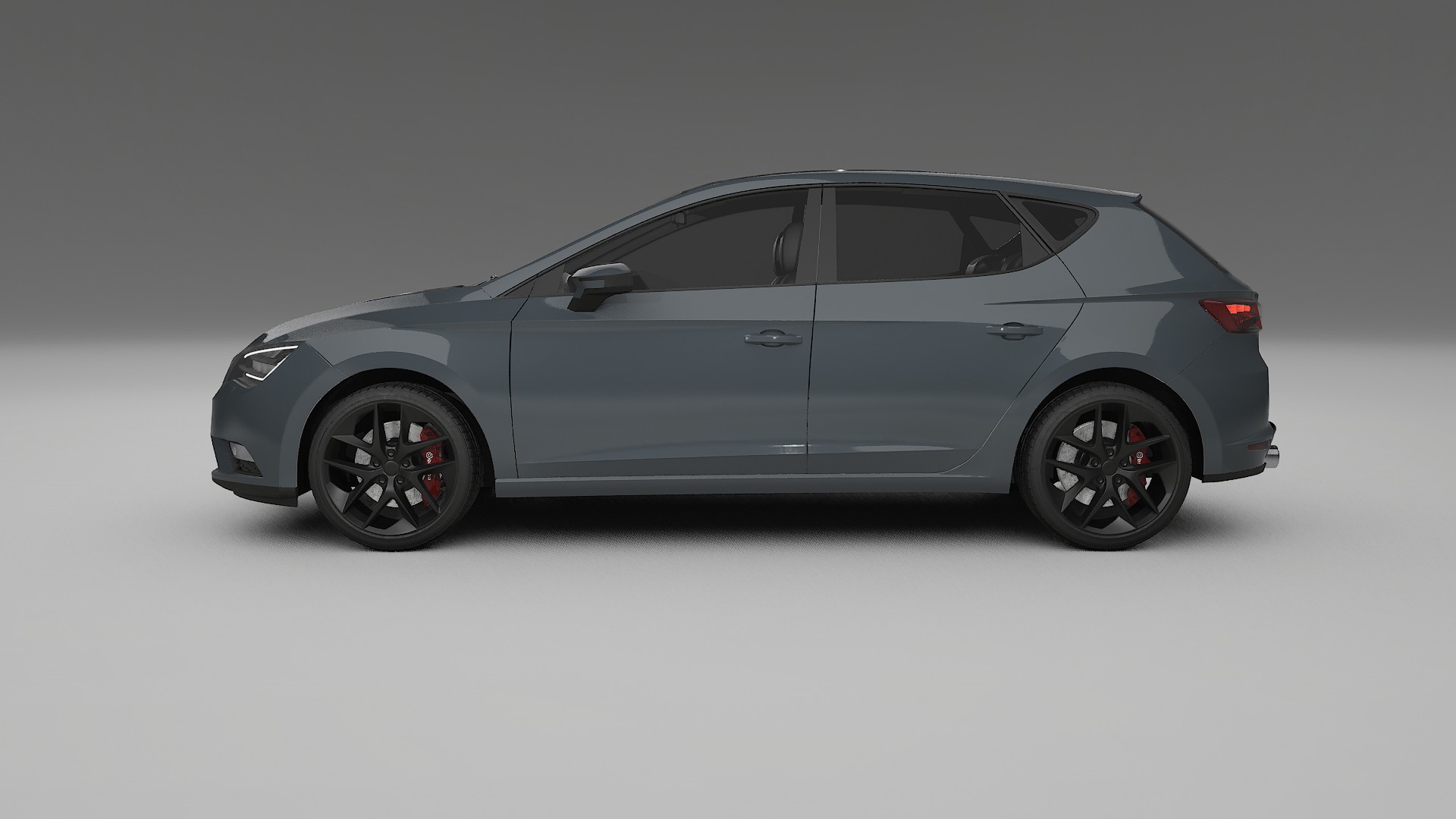 Seat Leon FR 5F TPU Lackskyddsfilm | GRANITE Färgskiftande PPF – Komplett Förskuret Kit