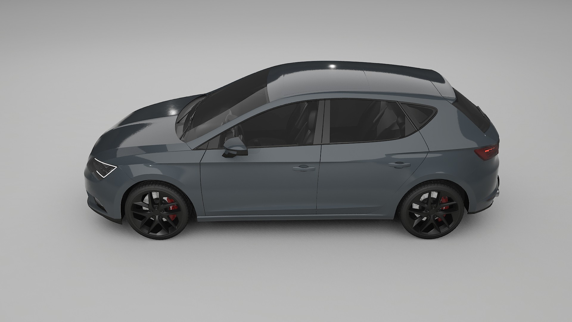 Seat Leon FR 5F TPU Lackskyddsfilm | GRANITE Färgskiftande PPF – Komplett Förskuret Kit