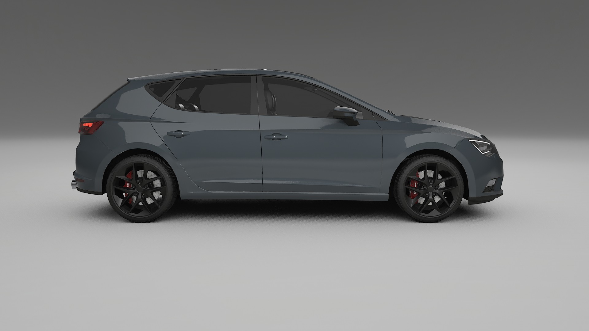 Seat Leon FR 5F TPU Lackskyddsfilm | GRANITE Färgskiftande PPF – Komplett Förskuret Kit