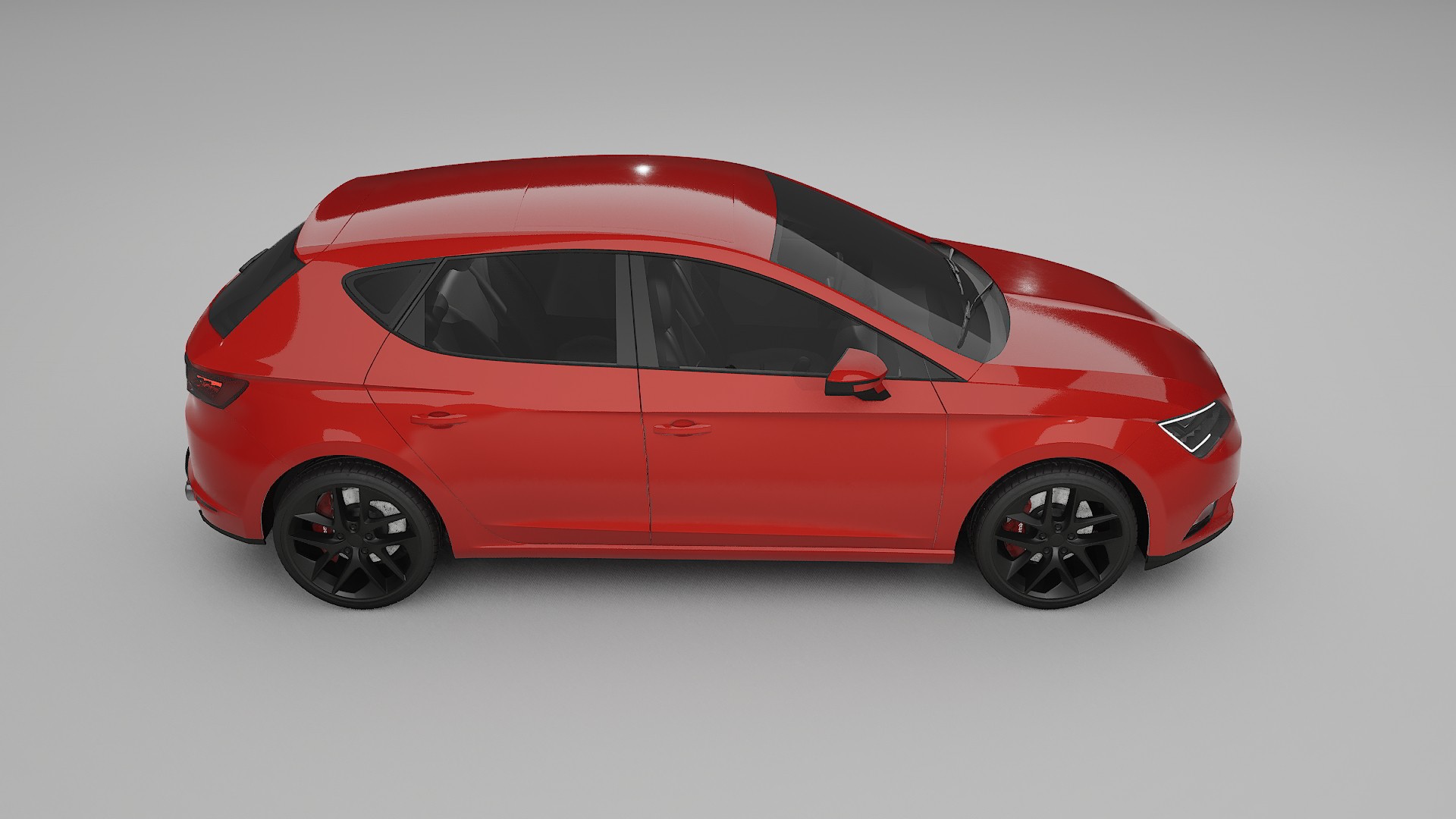 Seat Leon FR 5F TPU Lackskyddsfilm | BLAZE Färgskiftande PPF – Komplett Förskuret Kit