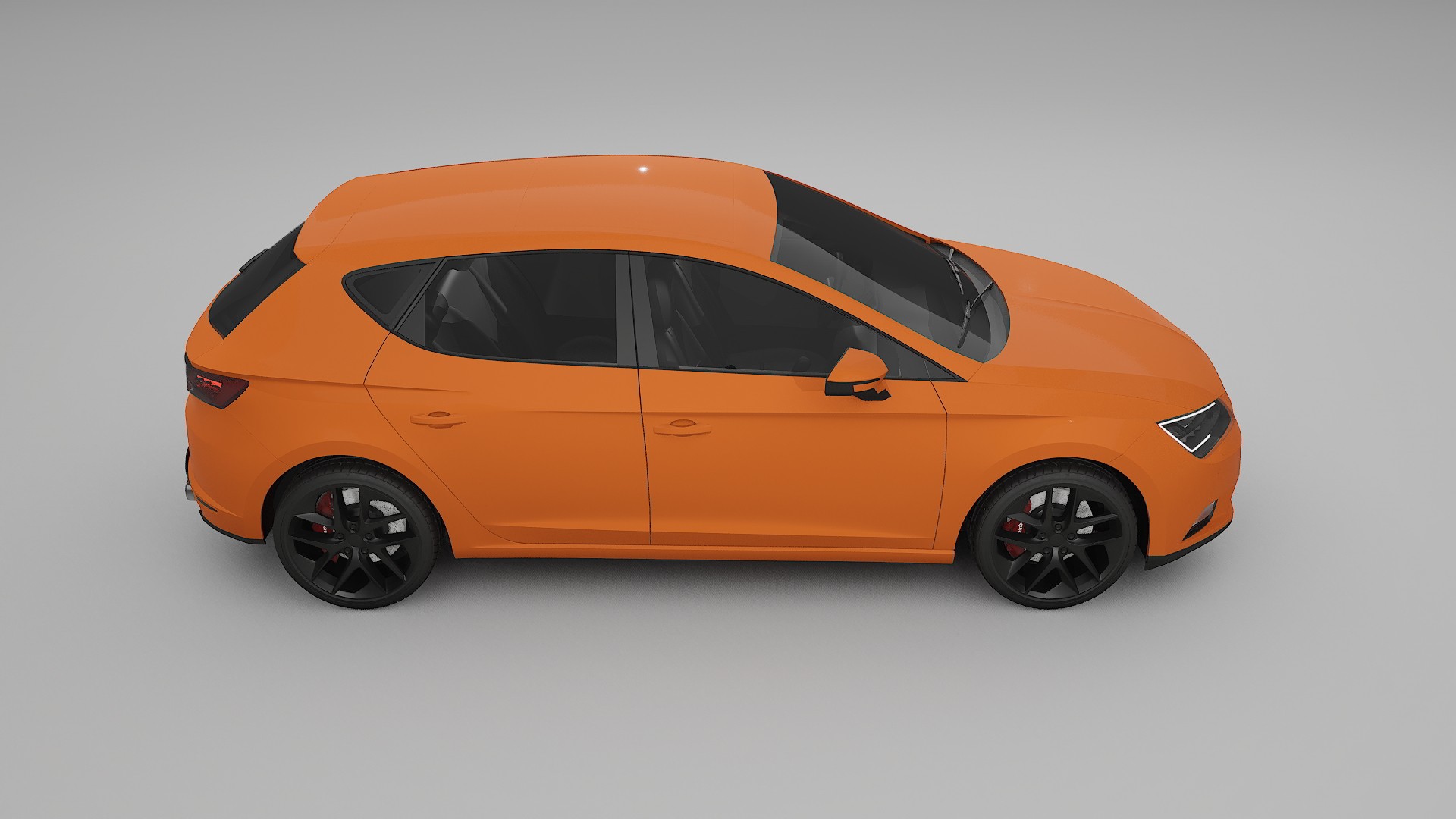 Seat Leon FR 5F TPU Lackskyddsfilm | ROCKET Färgskiftande PPF – Komplett Förskuret Kit