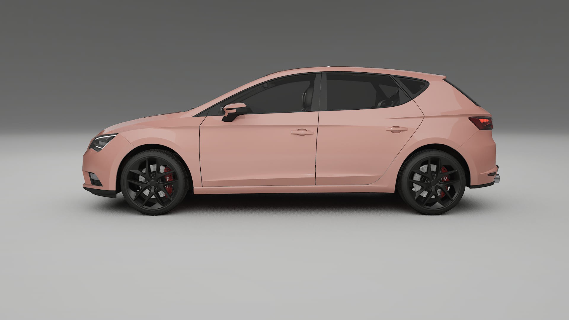Seat Leon FR 5F TPU Lackskyddsfilm | BLUSH Färgskiftande PPF – Komplett Förskuret Kit