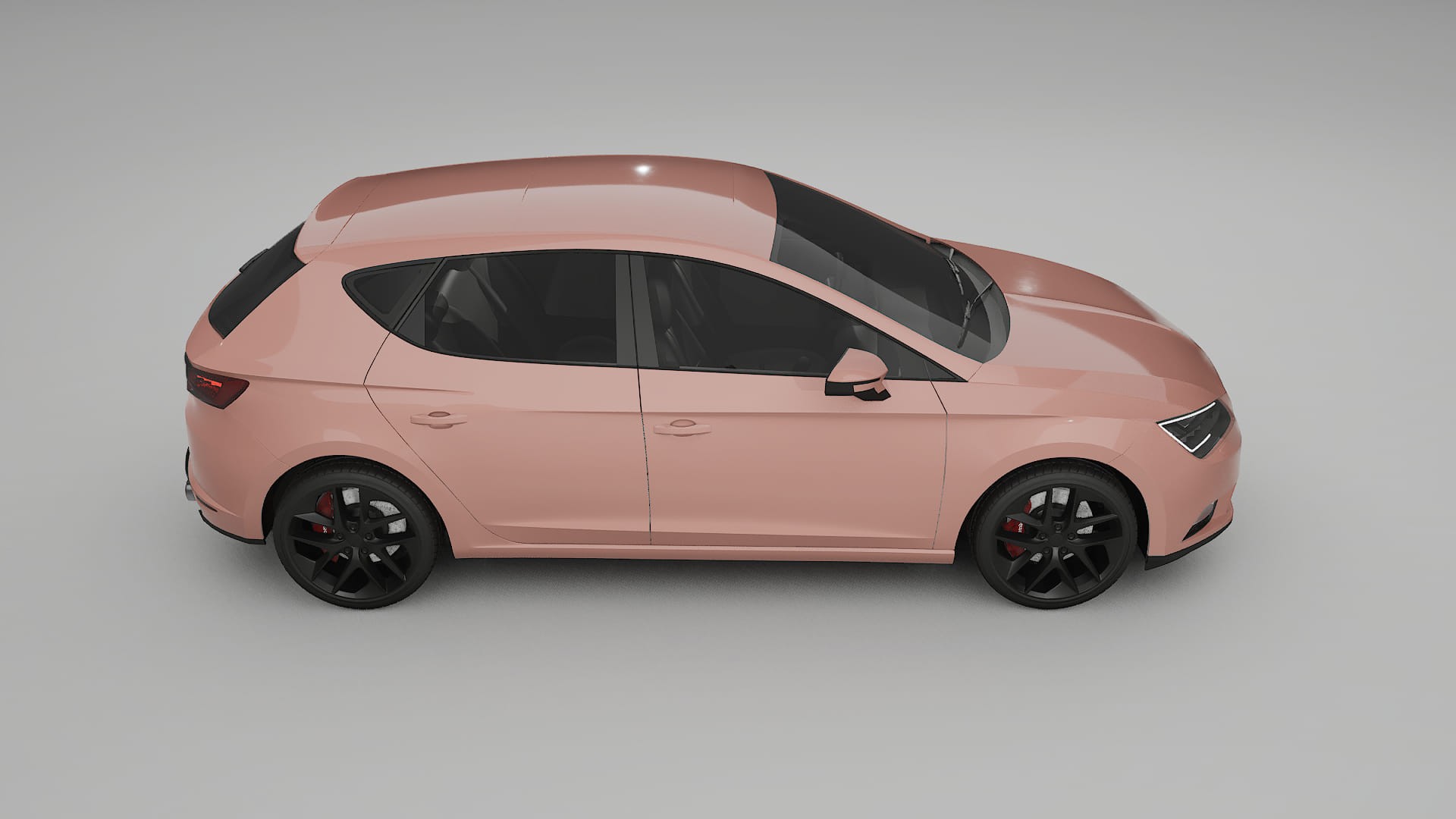 Seat Leon FR 5F TPU Lackskyddsfilm | BLUSH Färgskiftande PPF – Komplett Förskuret Kit