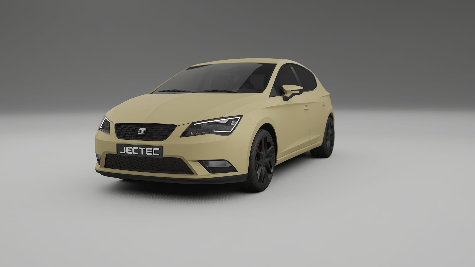 Seat Leon FR 5F TPU Lackskyddsfilm | SAND Färgskiftande PPF – Komplett Förskuret Kit
