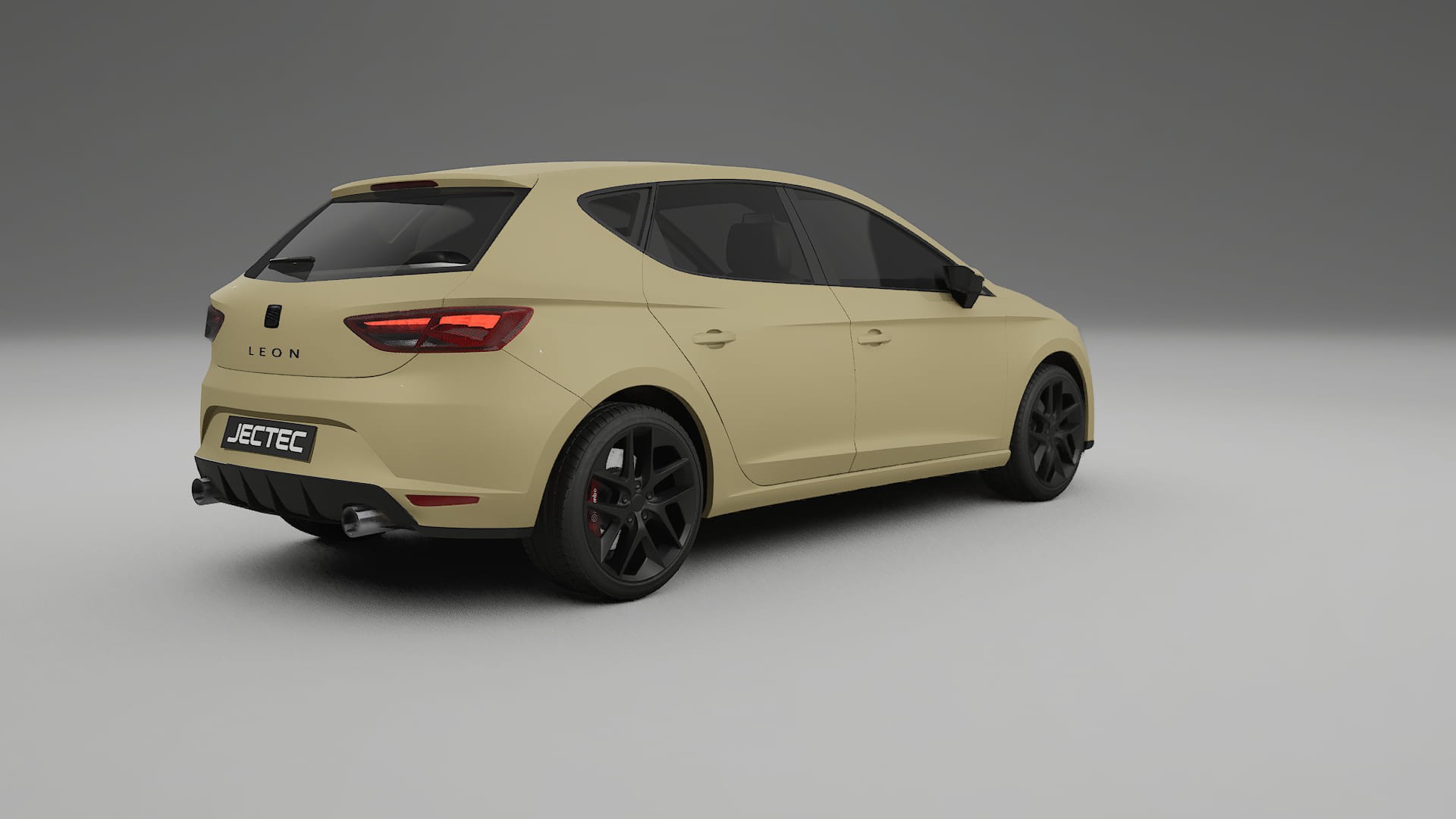 Seat Leon FR 5F TPU Lackskyddsfilm | SAND Färgskiftande PPF – Komplett Förskuret Kit
