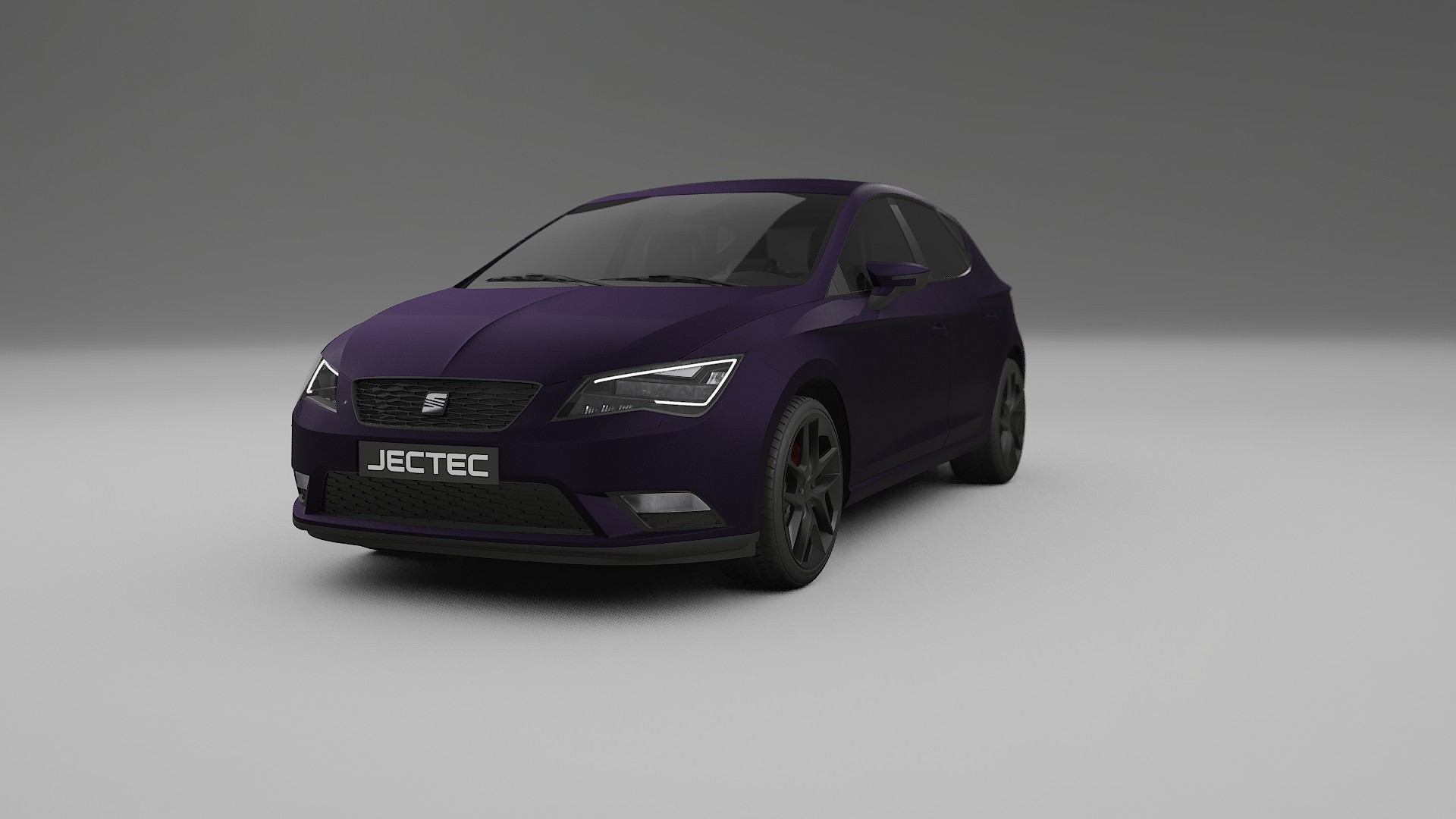 Seat Leon FR 5F TPU Lackskyddsfilm | VIOLET Färgskiftande PPF – Komplett Förskuret Kit