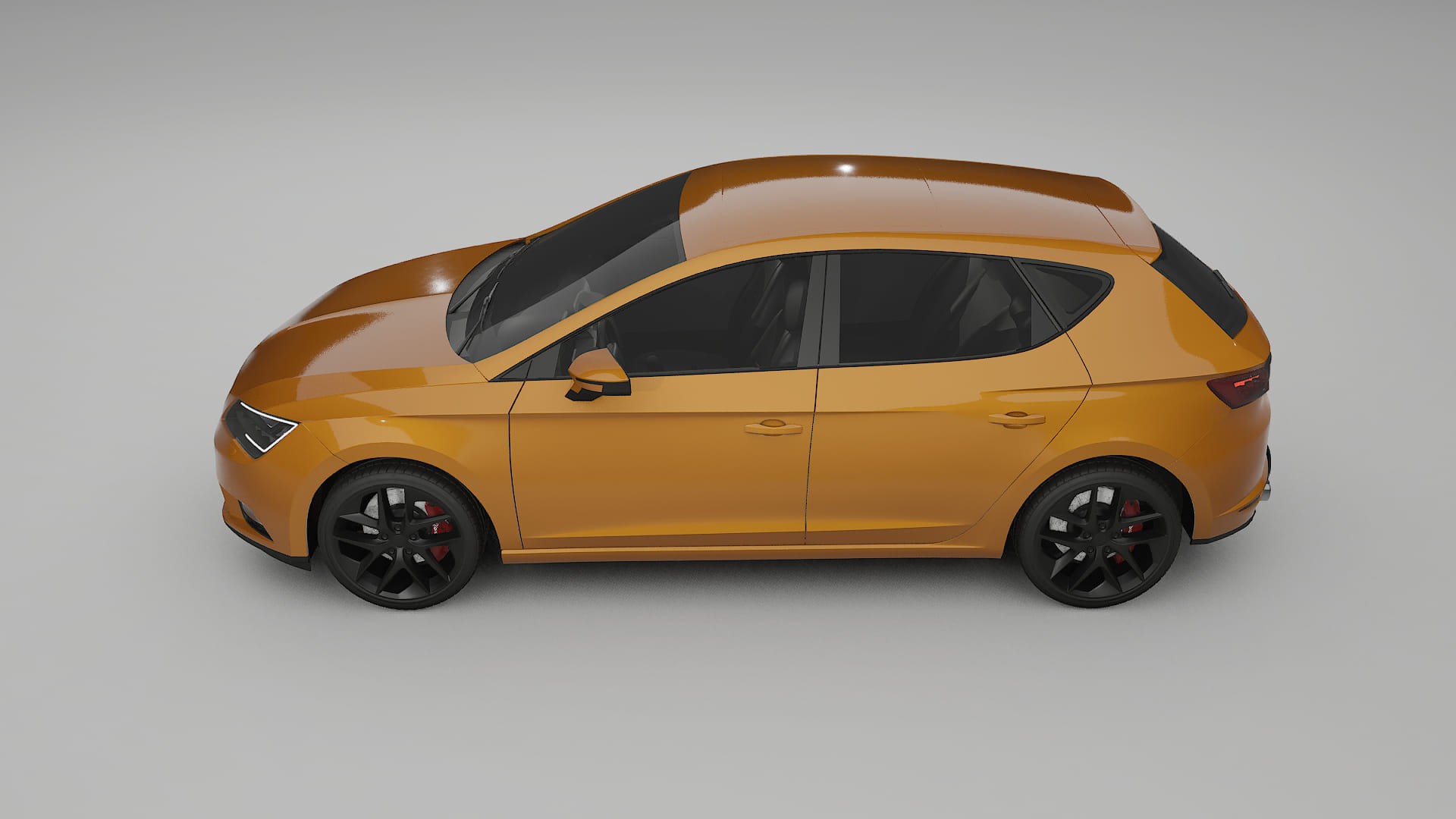 Seat Leon FR 5F TPU Lackskyddsfilm | DAISY Färgskiftande PPF – Komplett Förskuret Kit