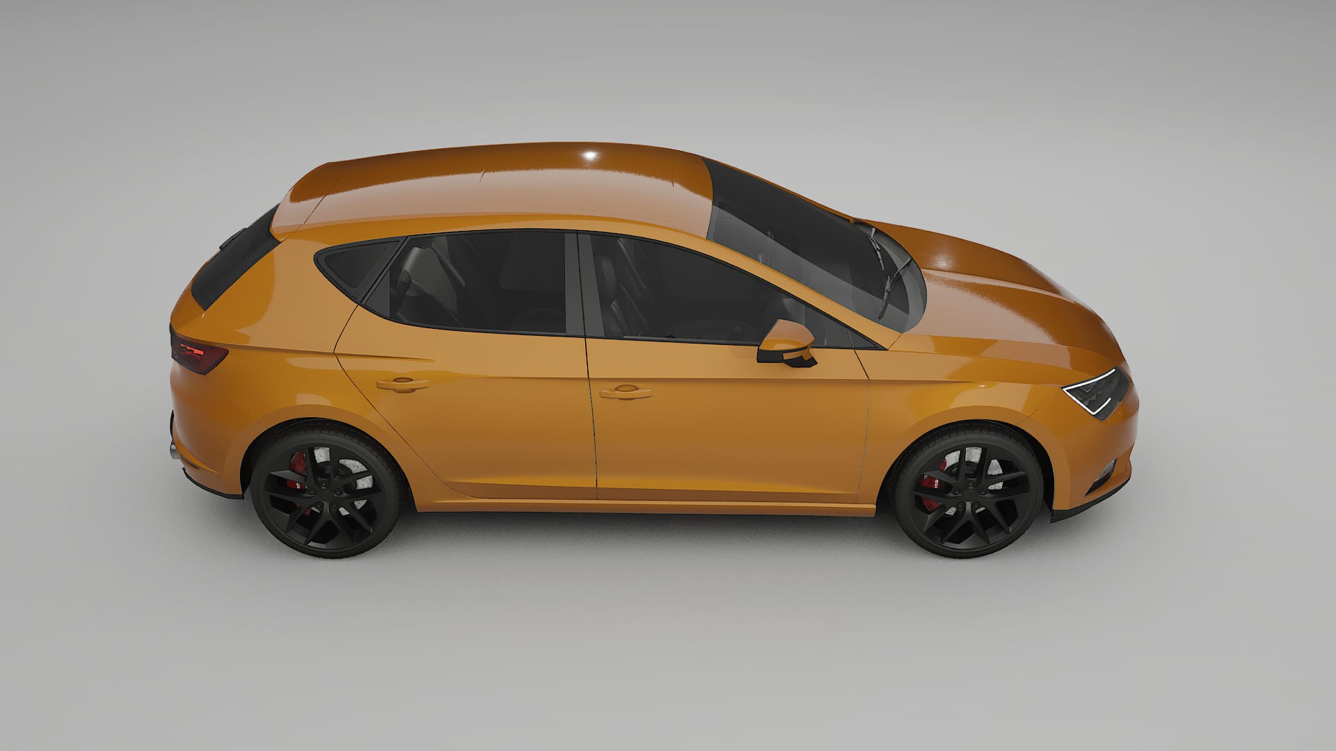 Seat Leon FR 5F TPU Lackskyddsfilm | DAISY Färgskiftande PPF – Komplett Förskuret Kit