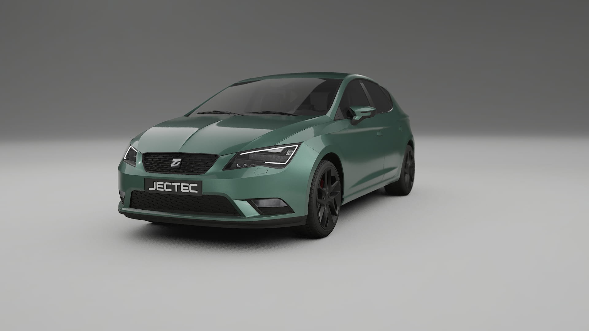 Seat Leon FR 5F TPU Lackskyddsfilm | EVERGREEN Färgskiftande PPF – Komplett Förskuret Kit