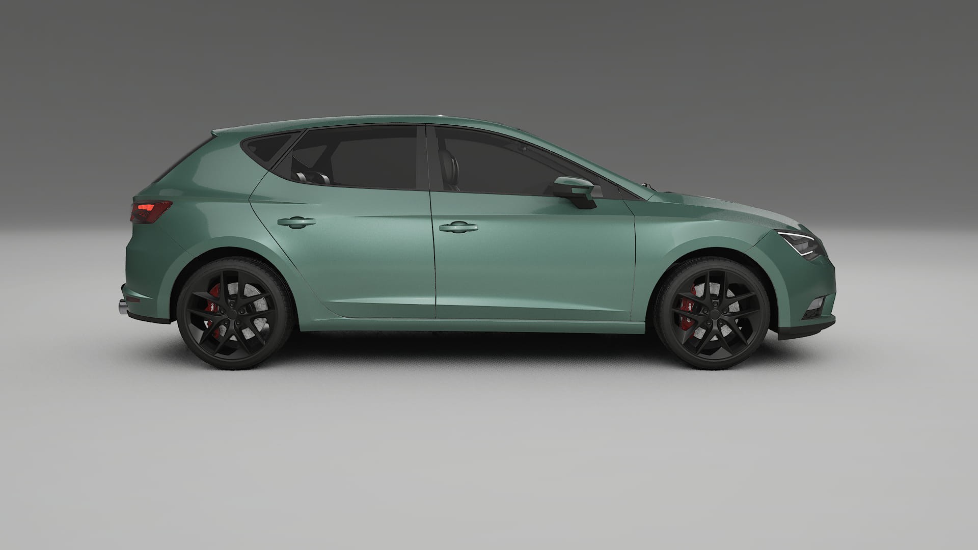 Seat Leon FR 5F TPU Lackskyddsfilm | EVERGREEN Färgskiftande PPF – Komplett Förskuret Kit